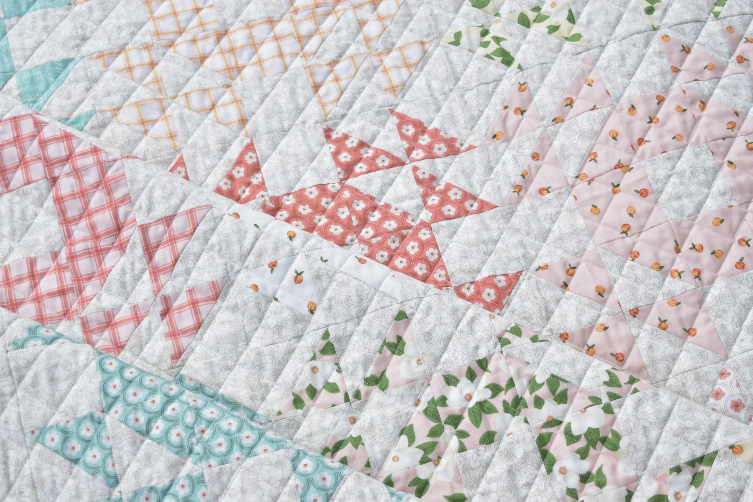 Magnolia Quilt by Amanda Castor of Material Girl Quilts