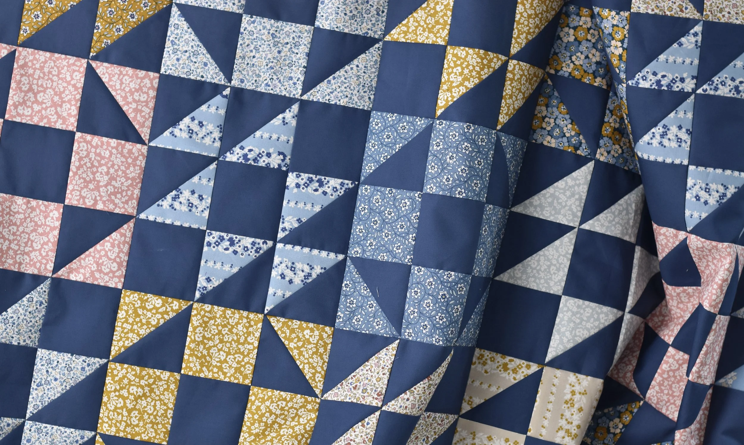 Cottage Path Quilt by Amanda Castor of Material Girl Quilts