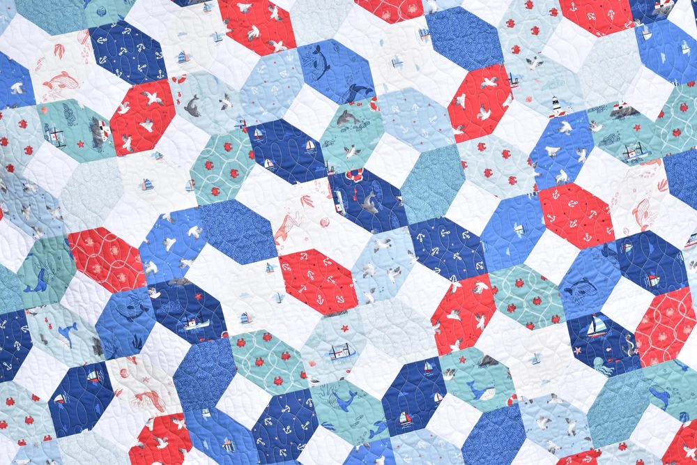 View of Kansas Dugout Quilt (pre-cut friendly!) — Material Girl Quilts