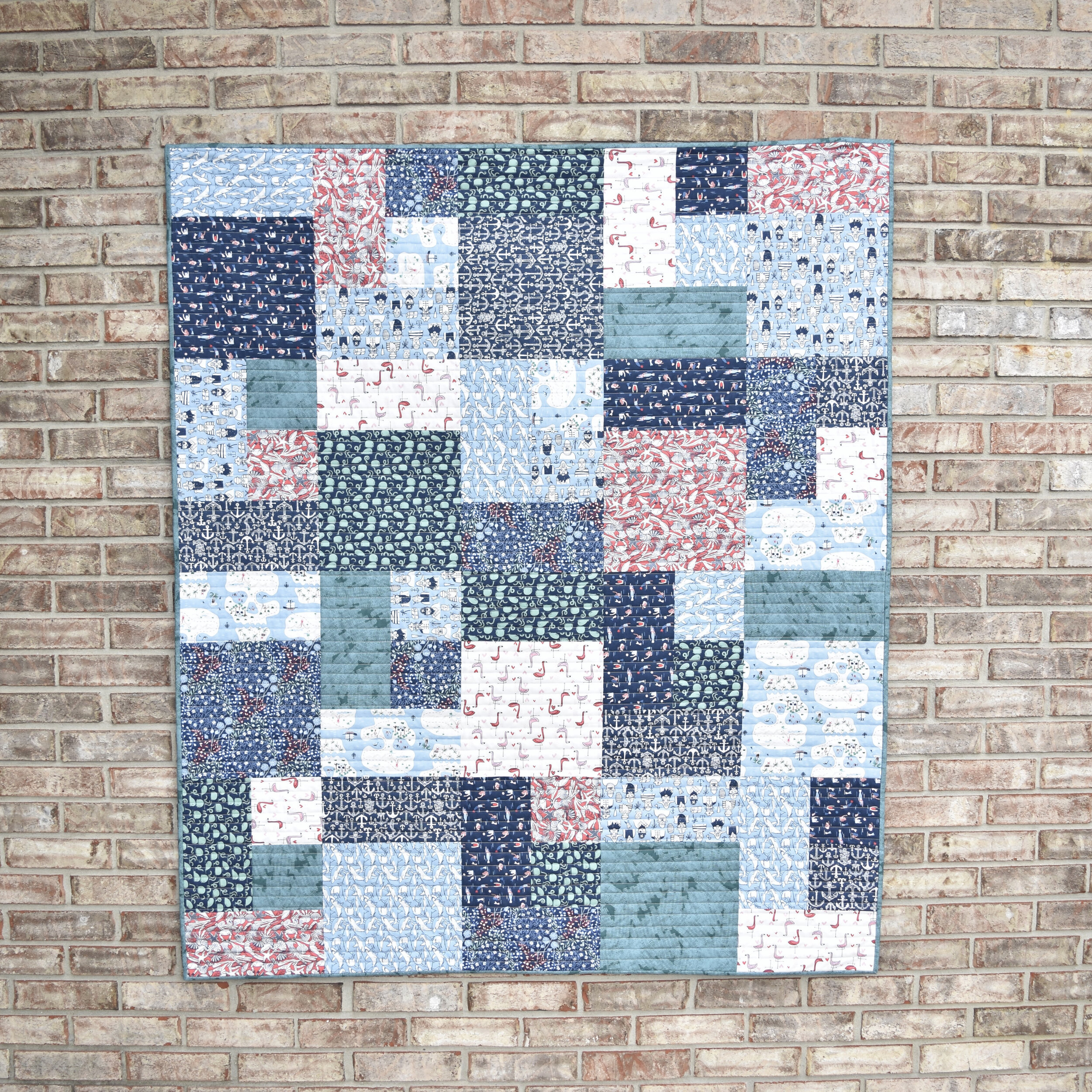 Fat Quarter Mixer {a FREE, quick, easy and beginner friendly quilt pattern!}  — Material Girl Quilts