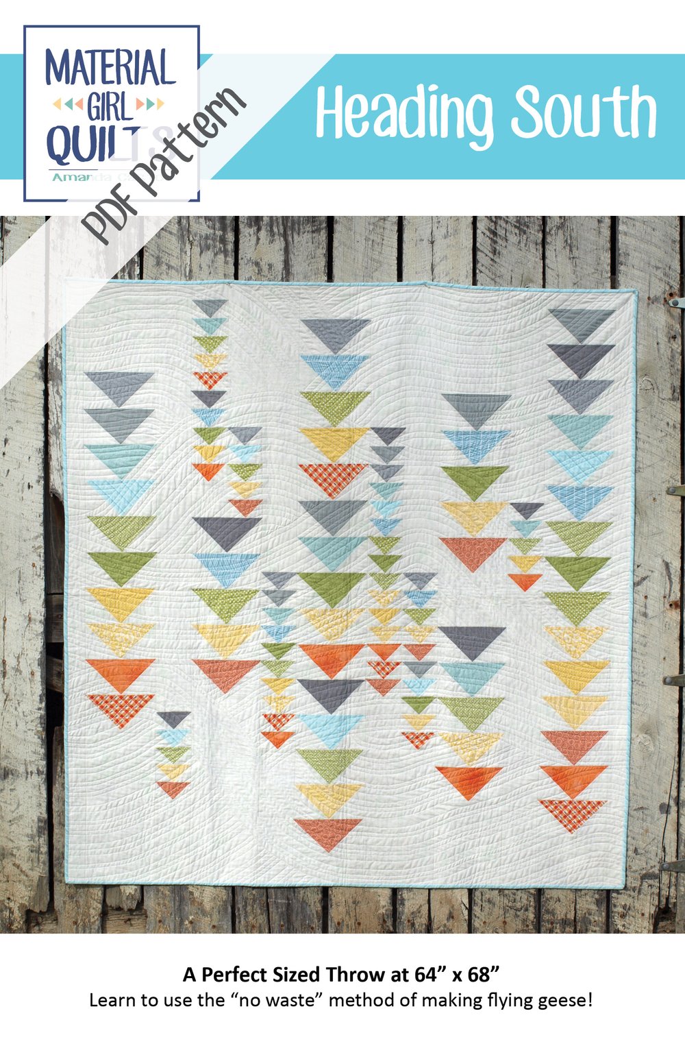 Heading South {a finished quilt and magazine publication!!}  Patchwork  quilting designs, Quilting designs, Flying geese quilt