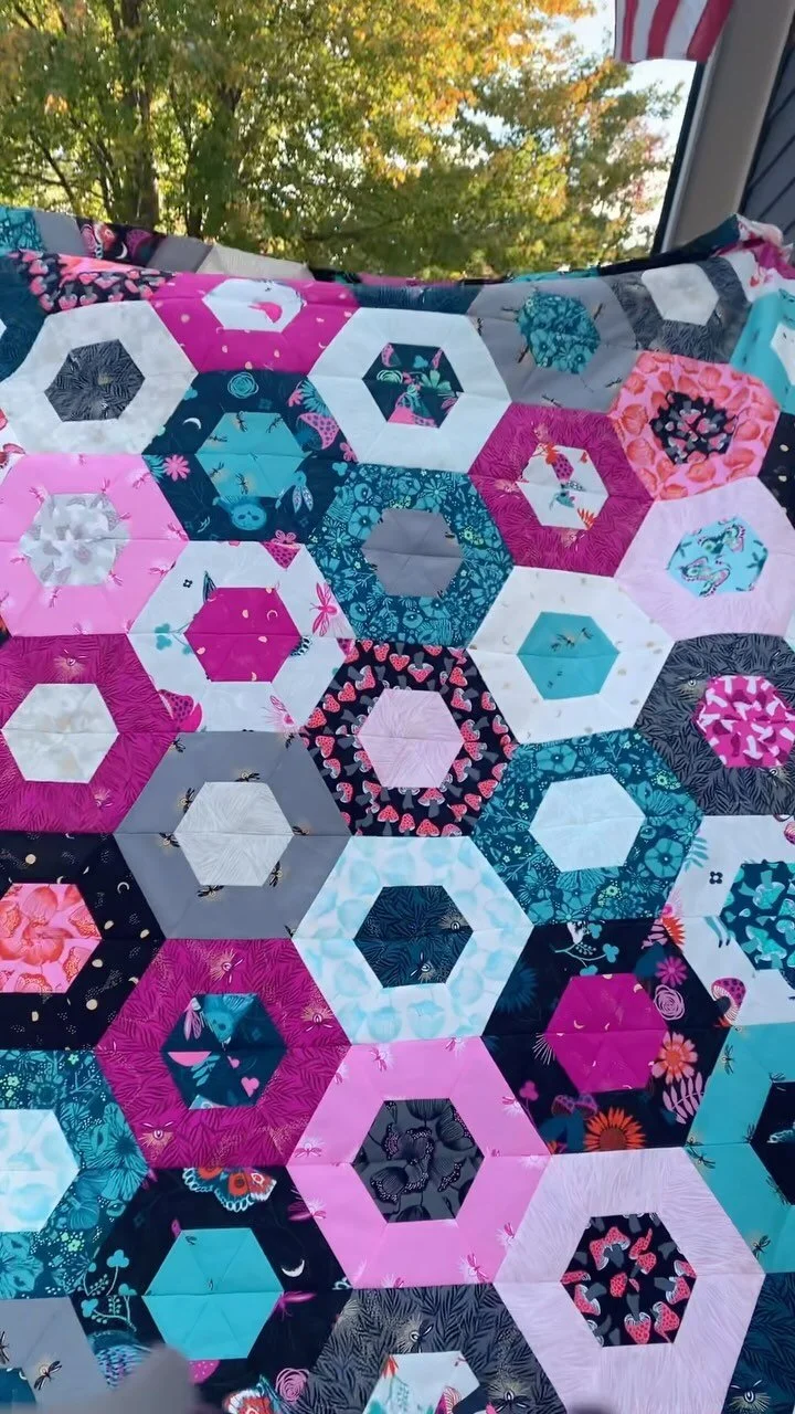 Glow Up {a fat quarter quilt pattern} — Material Girl Quilts