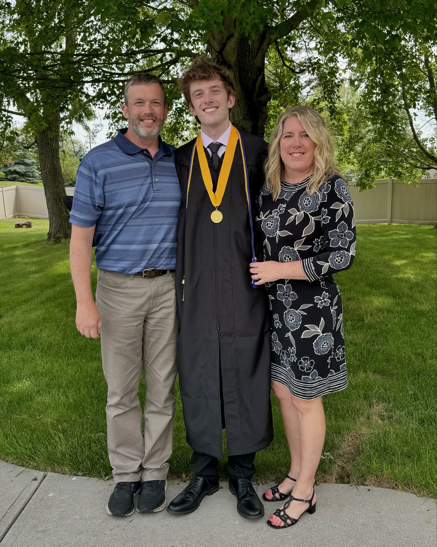 Big day yesterday as our boy graduated high school 👨🏻&zwj;🎓 We are so proud of not just his many accomplishments, but of the man he is becoming 🥰 On to the next chapter!