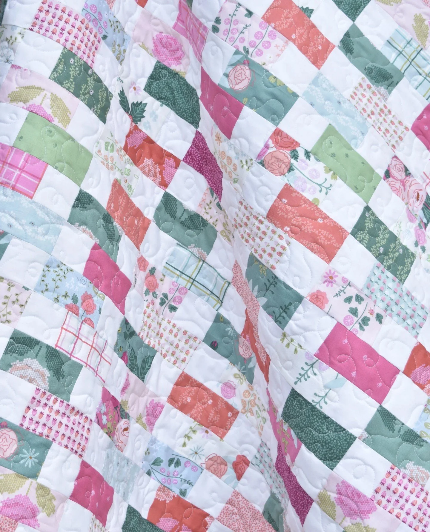 Interweave is one of my top beginner friendly quilt tutorials on my site. This quilt comes together in a flash and is a perfect design to start out your quilting journey. It's 5&quot; Charm Squares friendly too!⁠
⁠
This quilt is also great for scraps