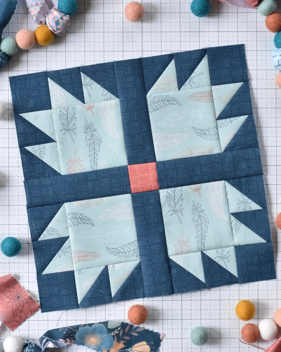 What is your favorite classic quilt block? Mine is definitely the Bear Paw! I just love this versatile block and if you've never made one I have a blog tutorial just for you!⁠
⁠
Visit the link in my bio for the tutorial link and give the Bear Paw a w