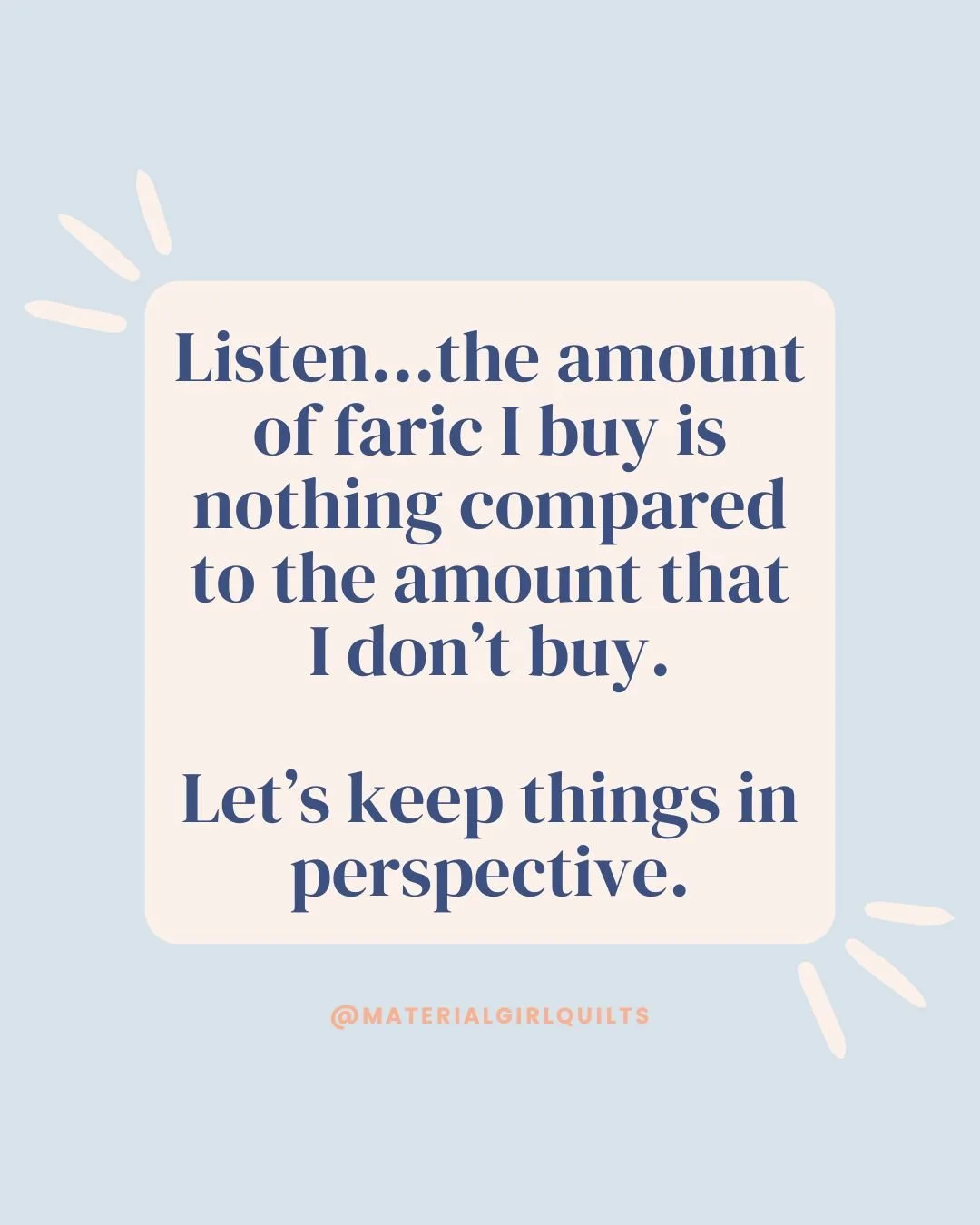 Perspective is key! 🛒 😉