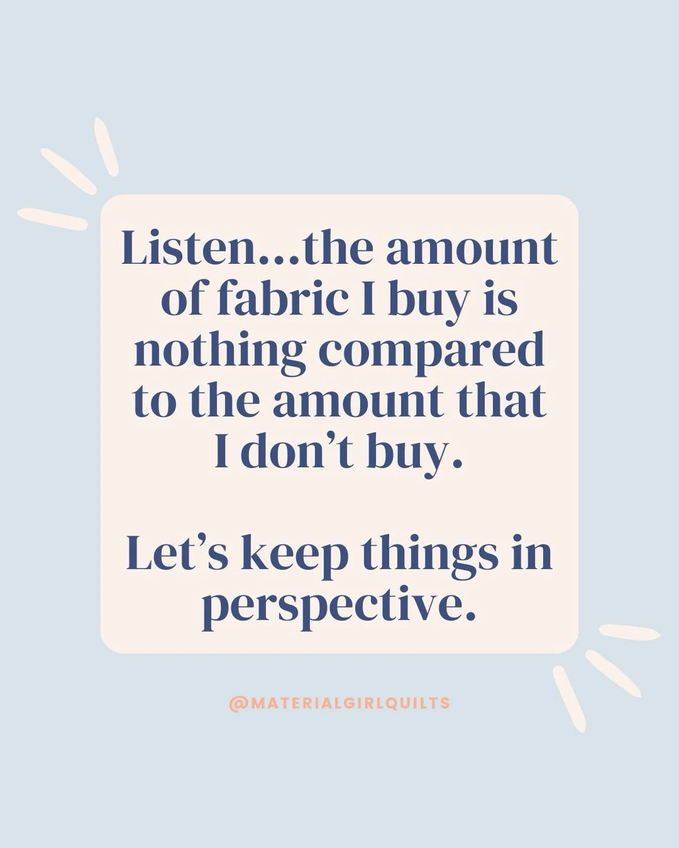 Perspective is key! 🛒 😉