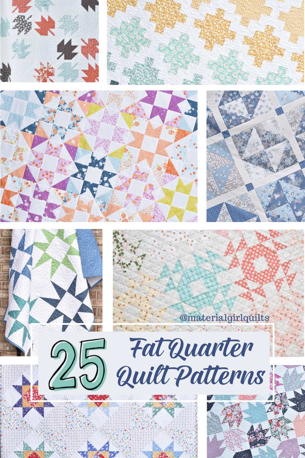 Fat Quarter Quilt Patterns
