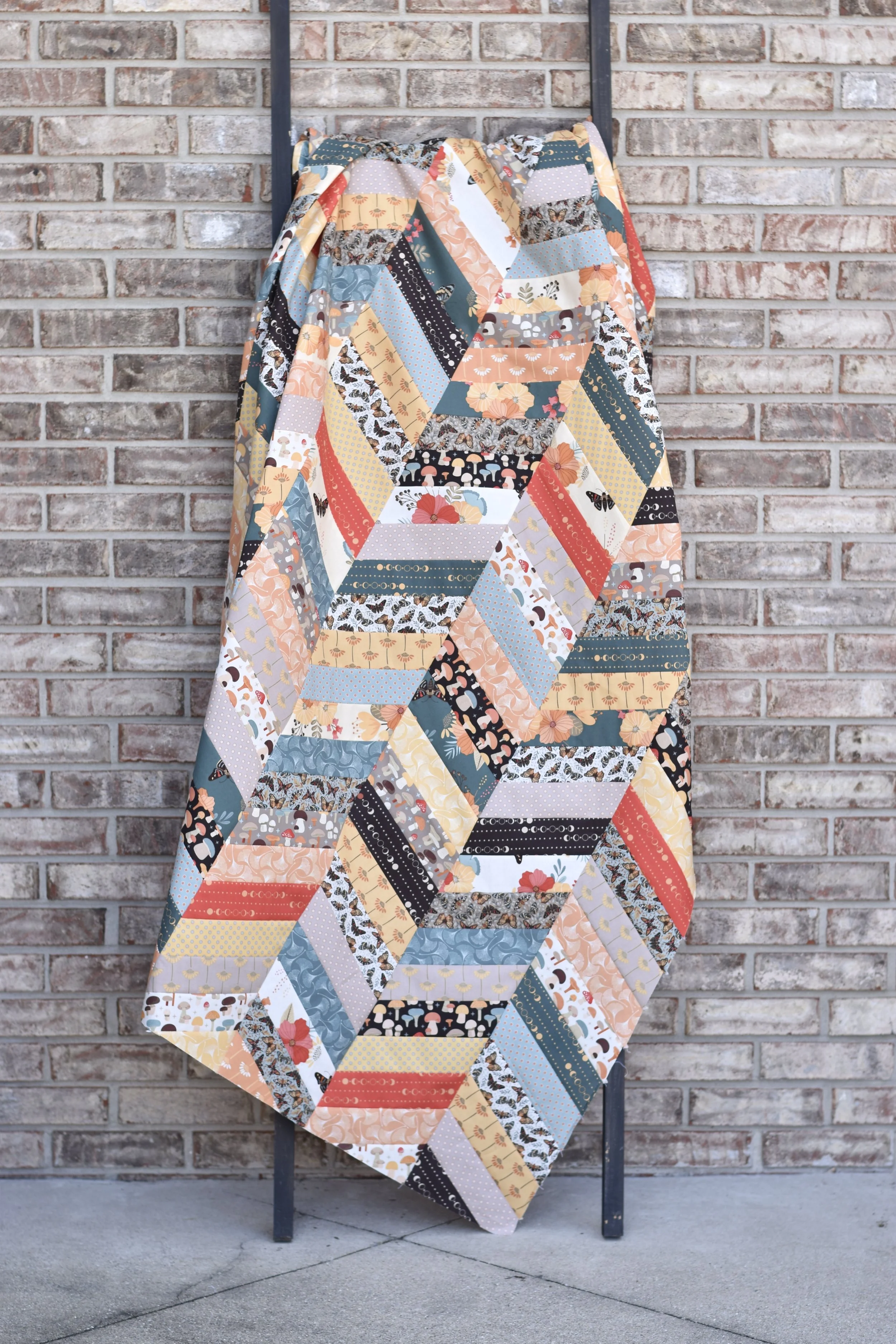 Herring Quilt by Amanda Castor of Material Girl Quilts