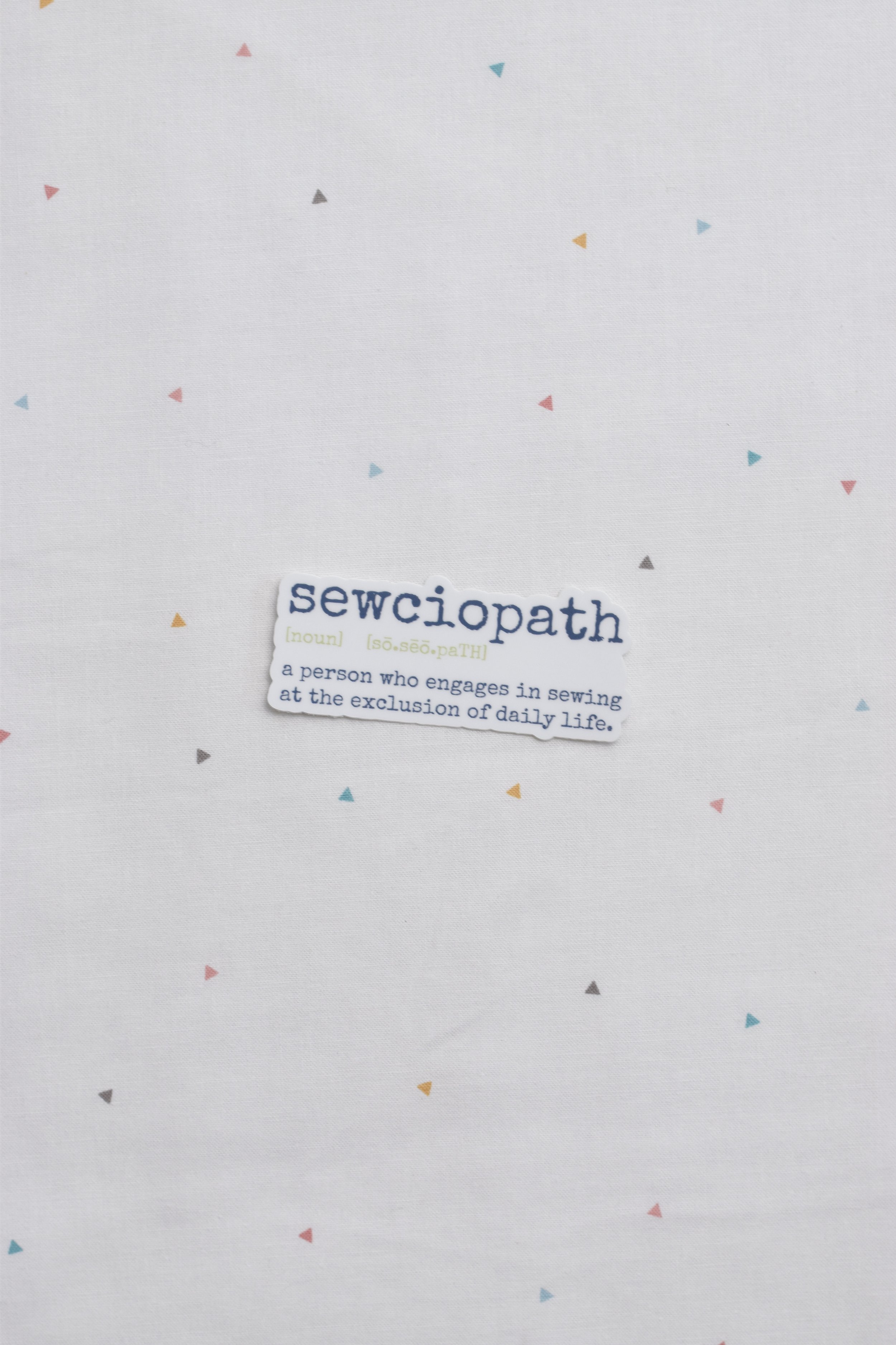 Sewciopath Sticker