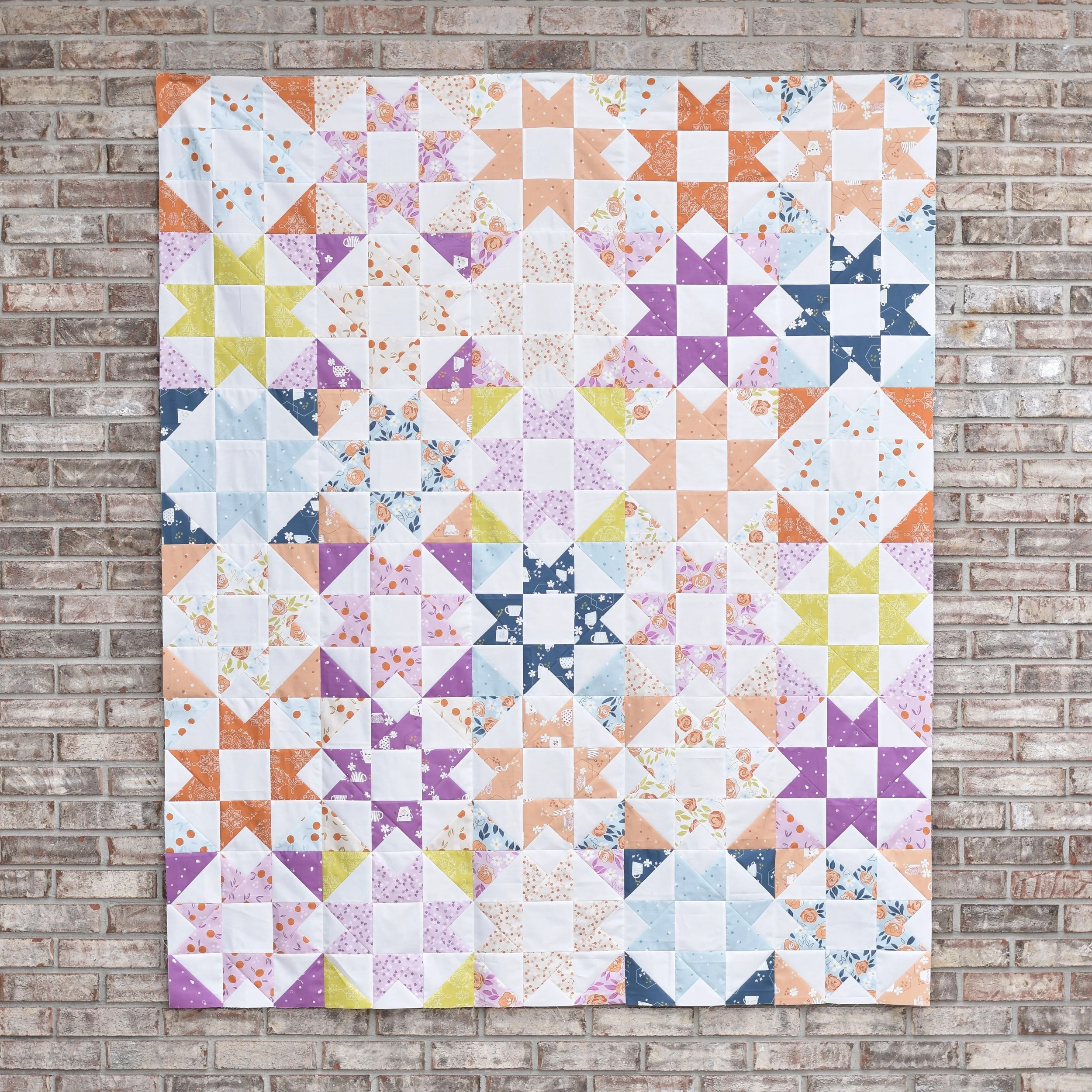 Amberlight II Quilt by Amanda Castor of Material Girl Quilts