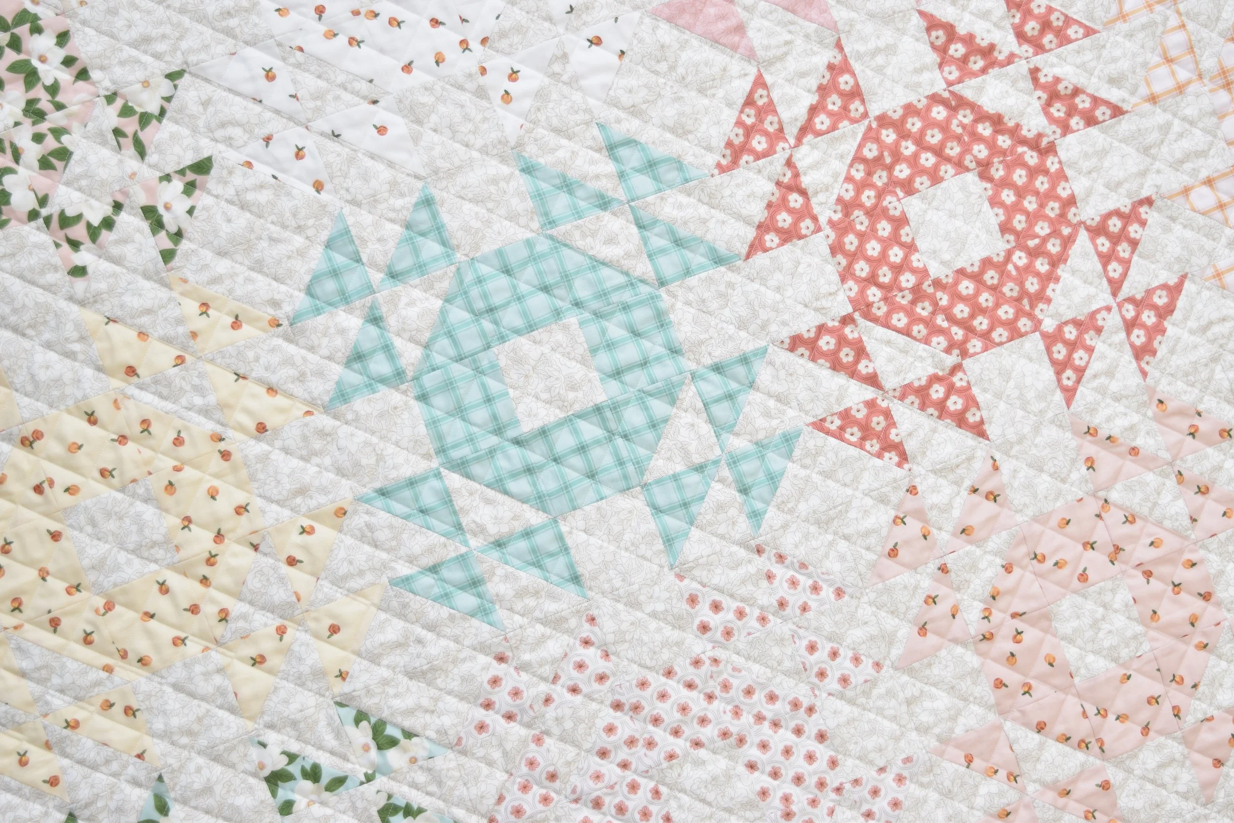 Magnolia Quilt by Amanda Castor of Material Girl Quilts