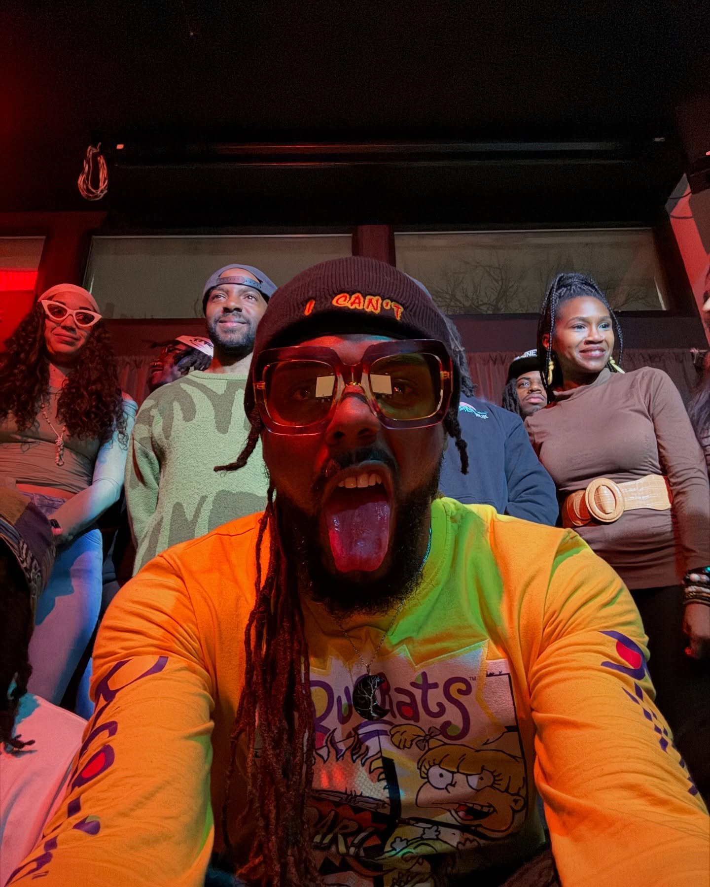 Outside Touching Grass and People Type Shit! #itsgonnabemay
1. @toomuchandextra being too much and extra
2. MISS ME WITH THAT BULLSHIT
3. Attacked with Loving Hugs from @willsucceedtheartist & @king.kamayera
4. After the show There’s