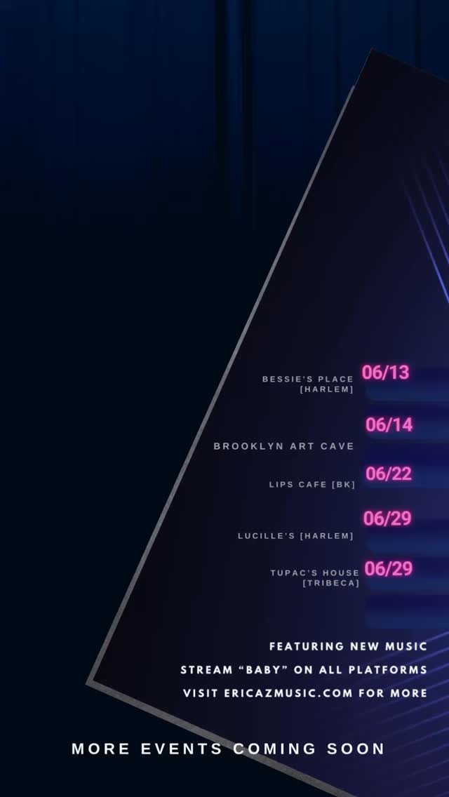 UPDATE: I’ll π Around! #june
06/13 - Speakeasy Sessions Vol 2. Wild Love
06/14 - TroubleMakers Art Collective
06/22 - Blackity Black Black Showcase & Open Mic
06/29 - Poetry & Soul Showcase & Art Over Everything
π For Update