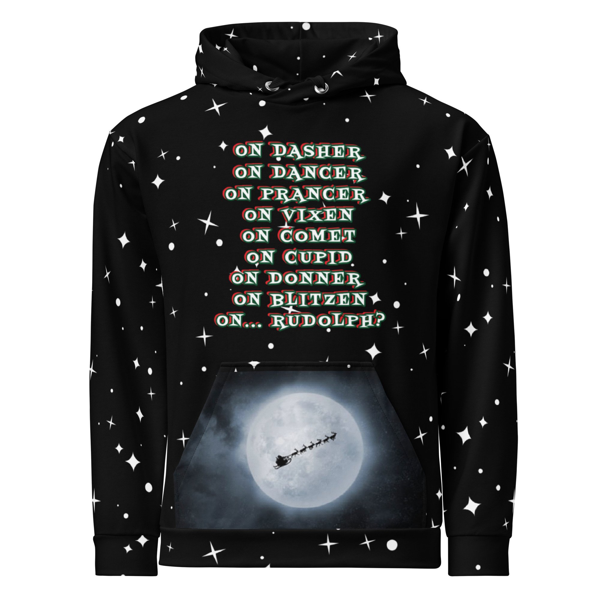 "Where's Rudolph?" Unisex Hoodie
