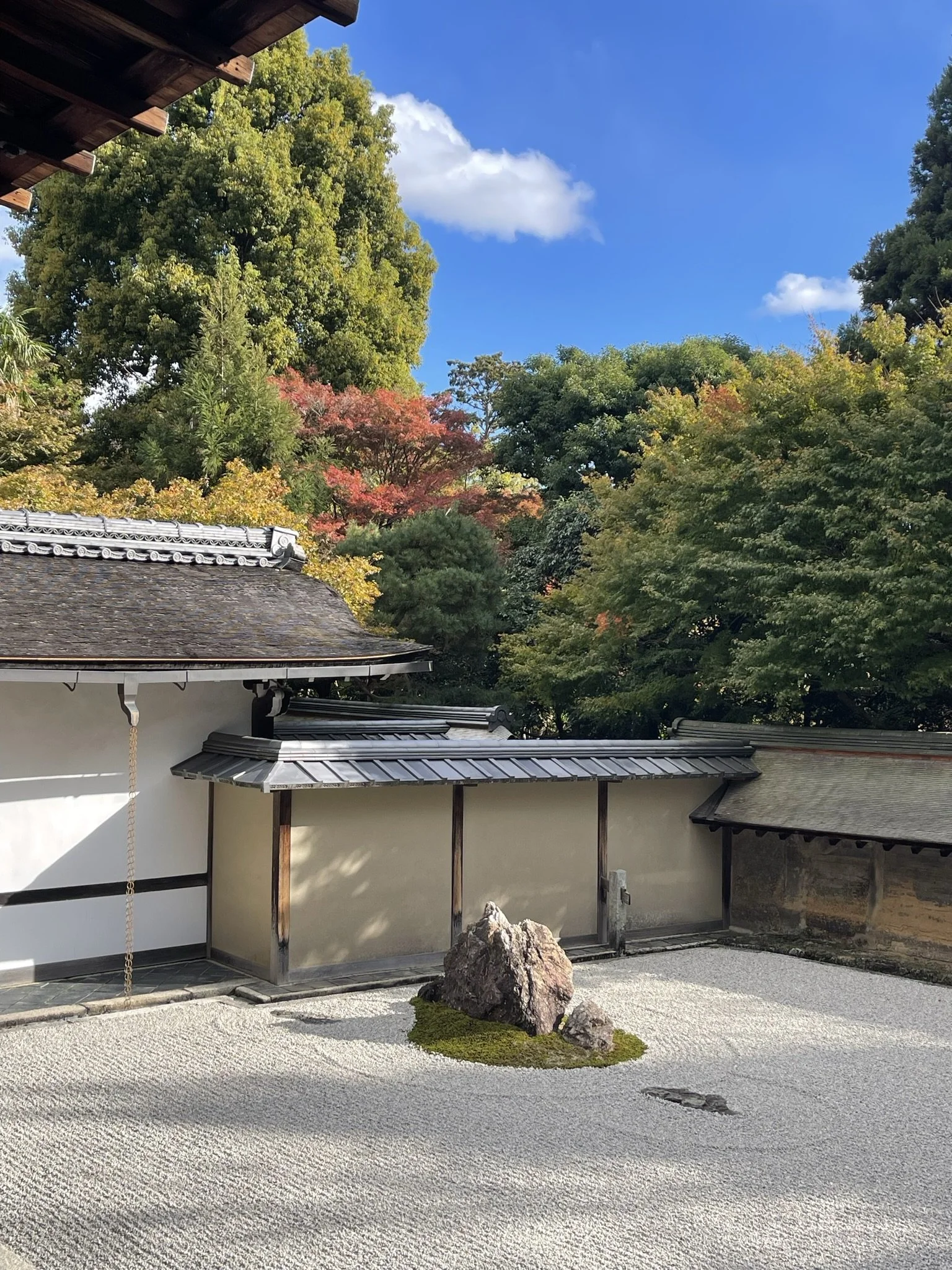 Dry garden at Ryoan-ji Temple