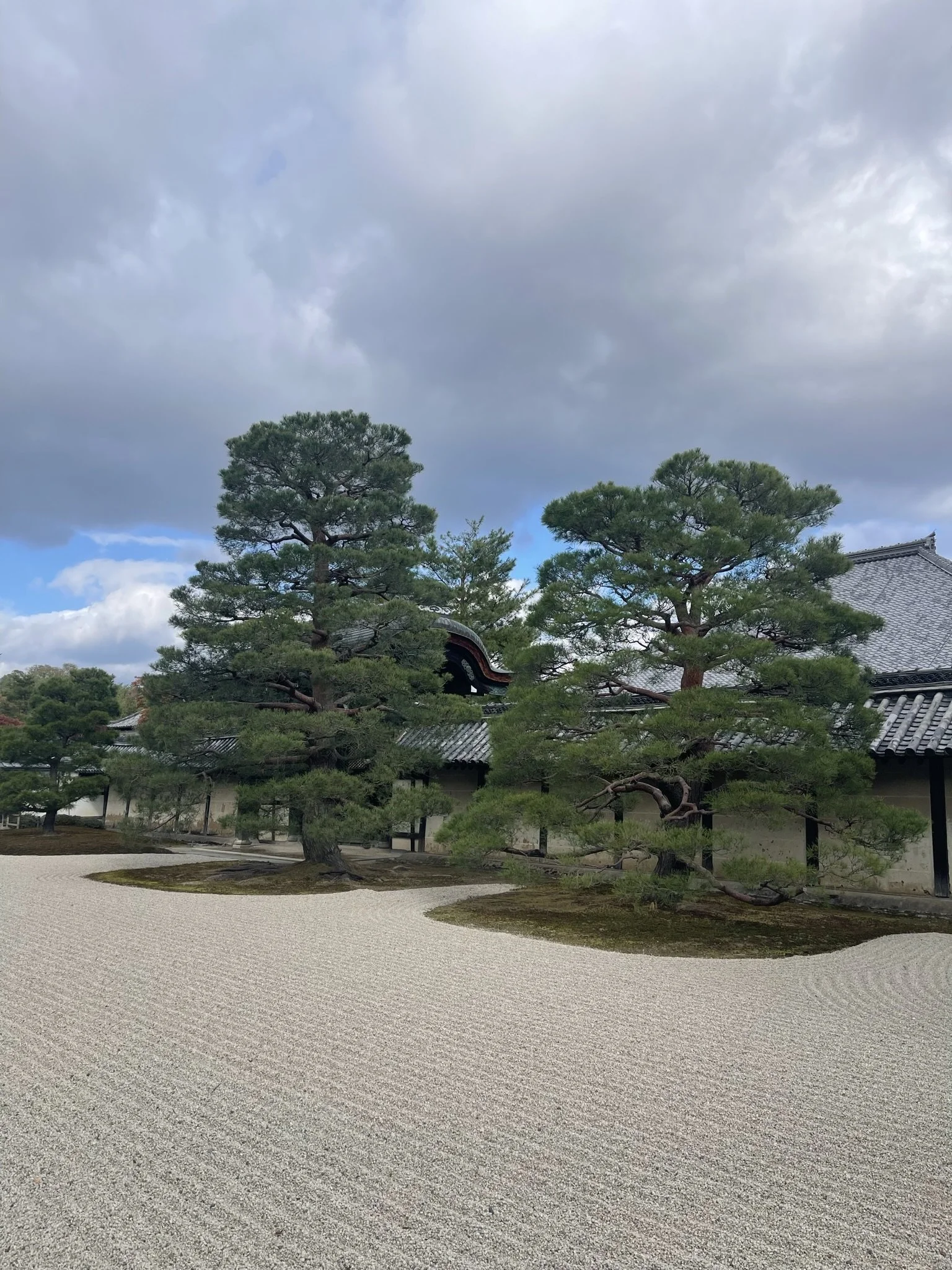 Dry garden at the Tenryu-ji Temple