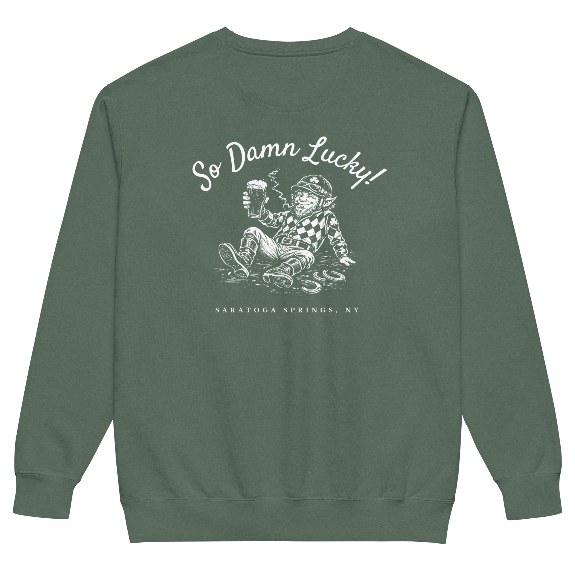 So Damn Lucky Crewneck Sweatshirt