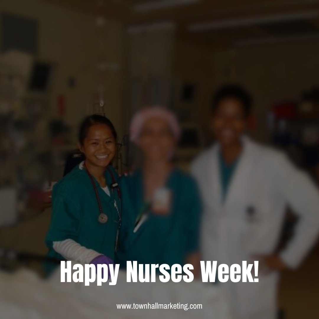 Happy Nurses Week to all the incredible nurses who mentored me, who worked with me, who took care of my family and I when we needed it, and to those who continue to do the incredible work of nursing. You go above and beyond every day, selflessly, to 