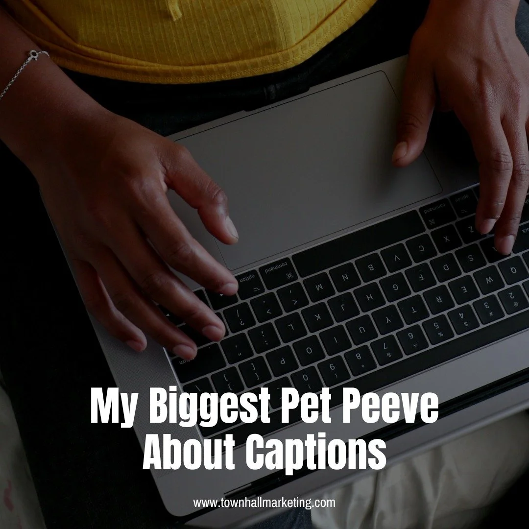 We all have pet-peeves right?

My biggest one (about captions, anyway) is when people write huge, long captions without any breaks!

No one wants to read that (and studies back this up)!

Content that includes line breaks and white space is visually 