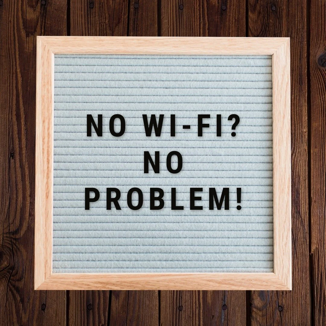 Did you lose power last night?

Sometimes, we get so caught up in the digital world that we forget the best connections happen without Wi-Fi. Whether it's a heart-to-heart with a mom-friend at school drop-off, a coffee date with a client, or a casual
