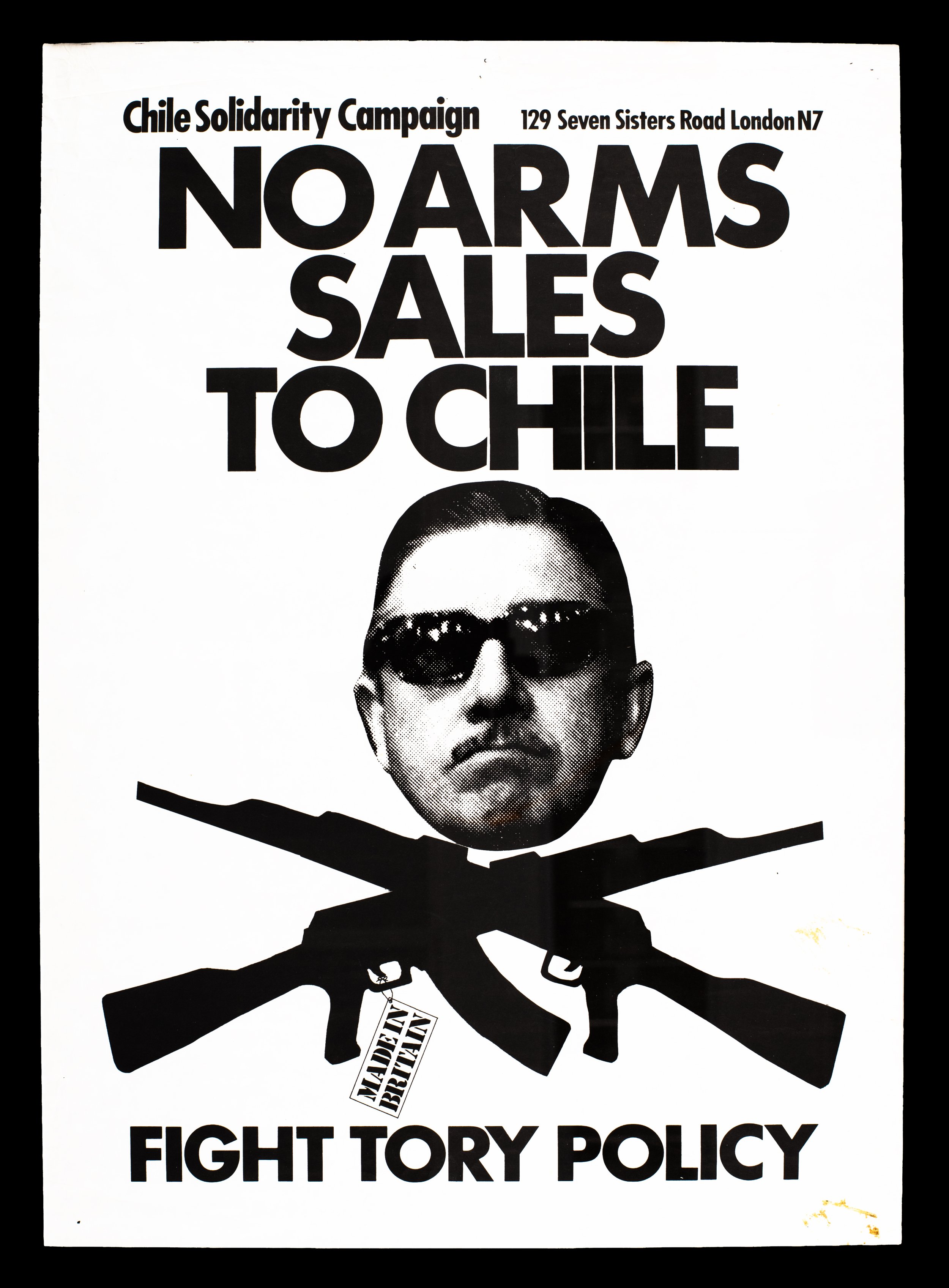 CSC, "No Arms Sales to Chile" - Documenting Chile Collection, Living Refugee Archive, UEL