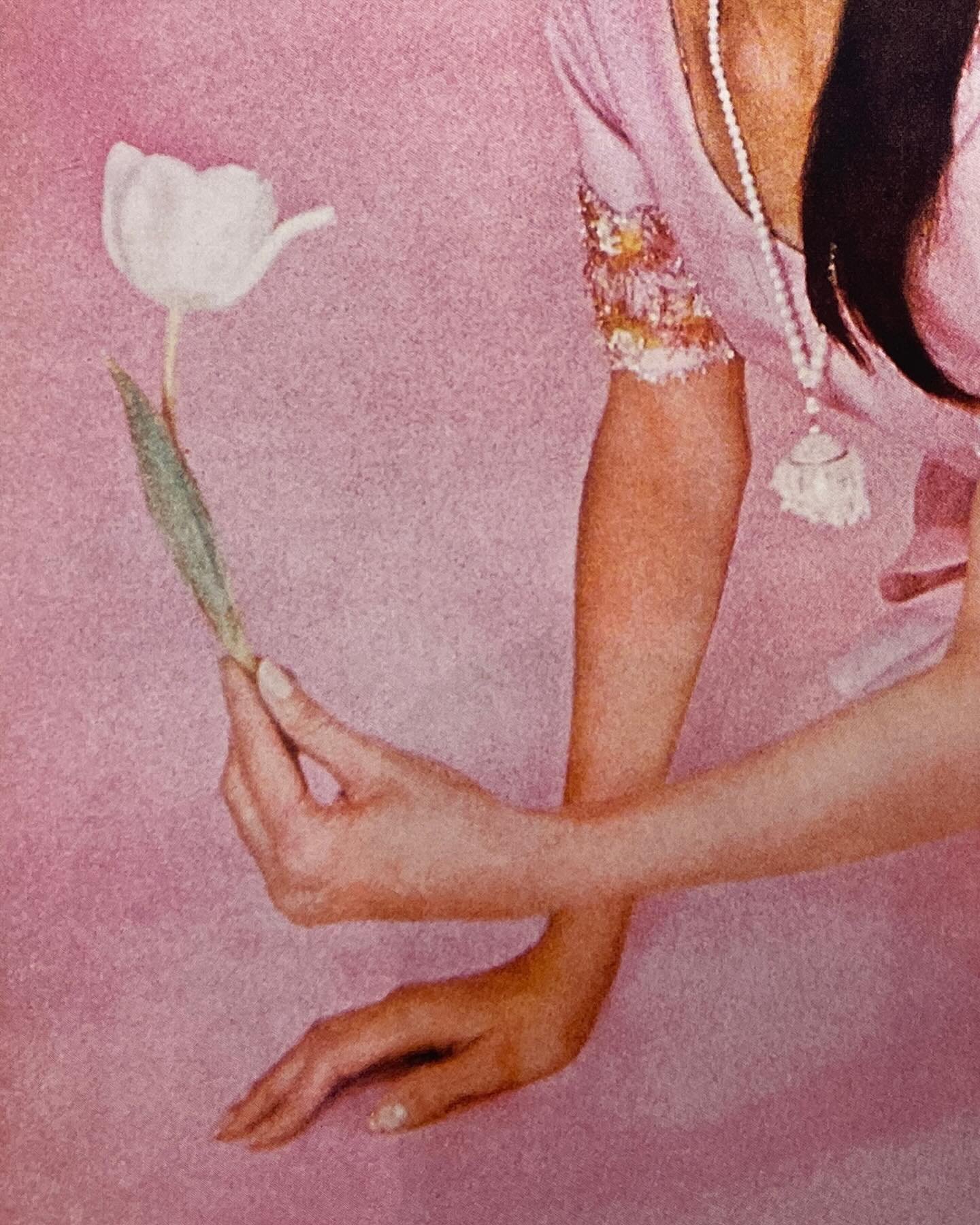Can you guess what&rsquo;s coming to the website this weekend? 🌷🔨

1. Crop from a Cecil Beaton portrait of Audrey Hepburn from 1964
2. My Lady Tulip, illustration by H. Marsh Lambert from the early to mid 1900&rsquo;s
3. Page from Imported and Nati