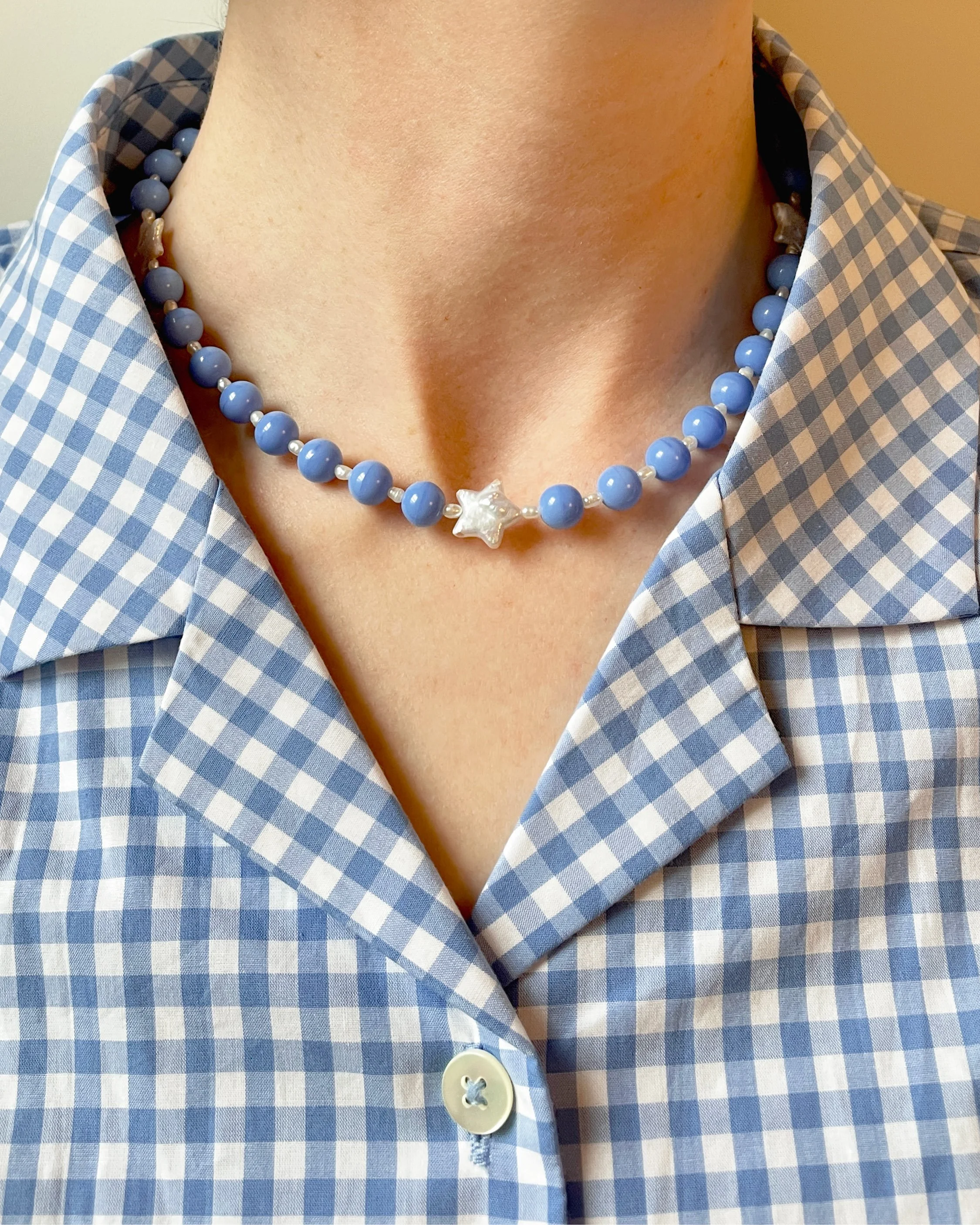 Lone Star Necklace, Bluebell
