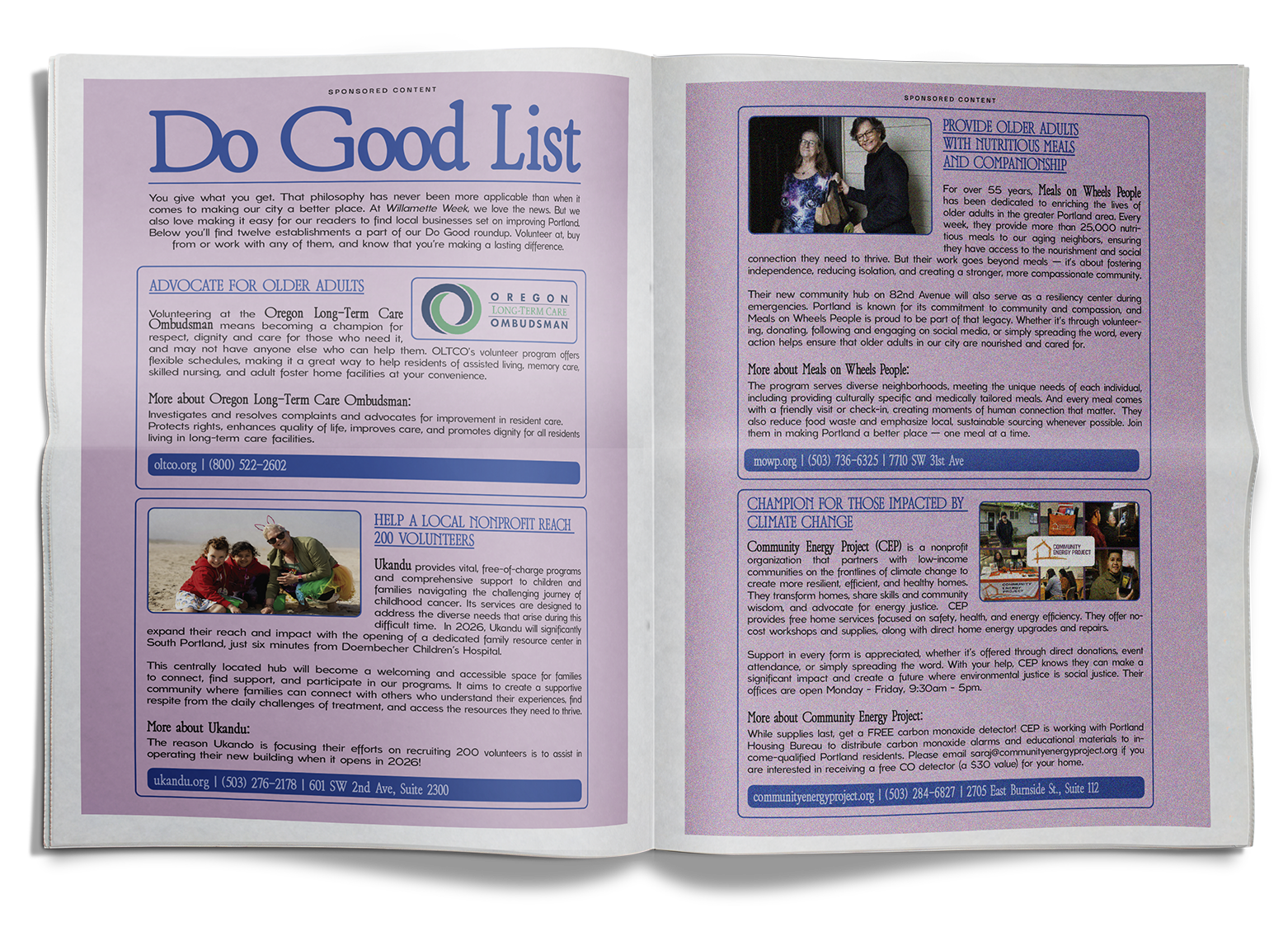 The Do Good List 2026 — WW Media