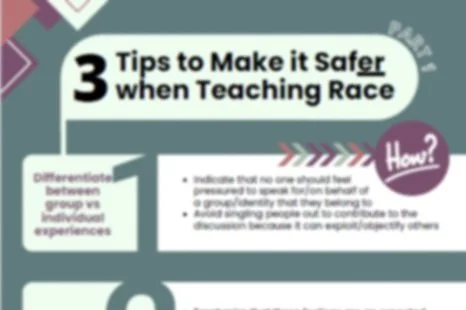 3 Tips to Make it Safer when Teaching Race