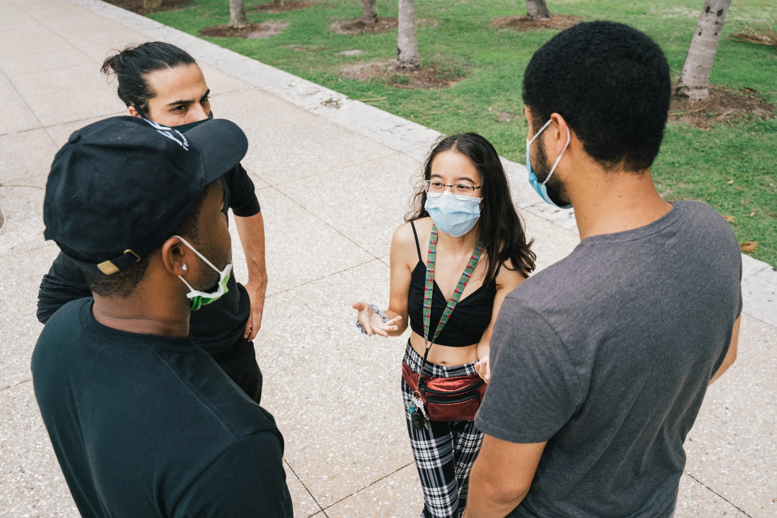 Discussing video direction.JPG