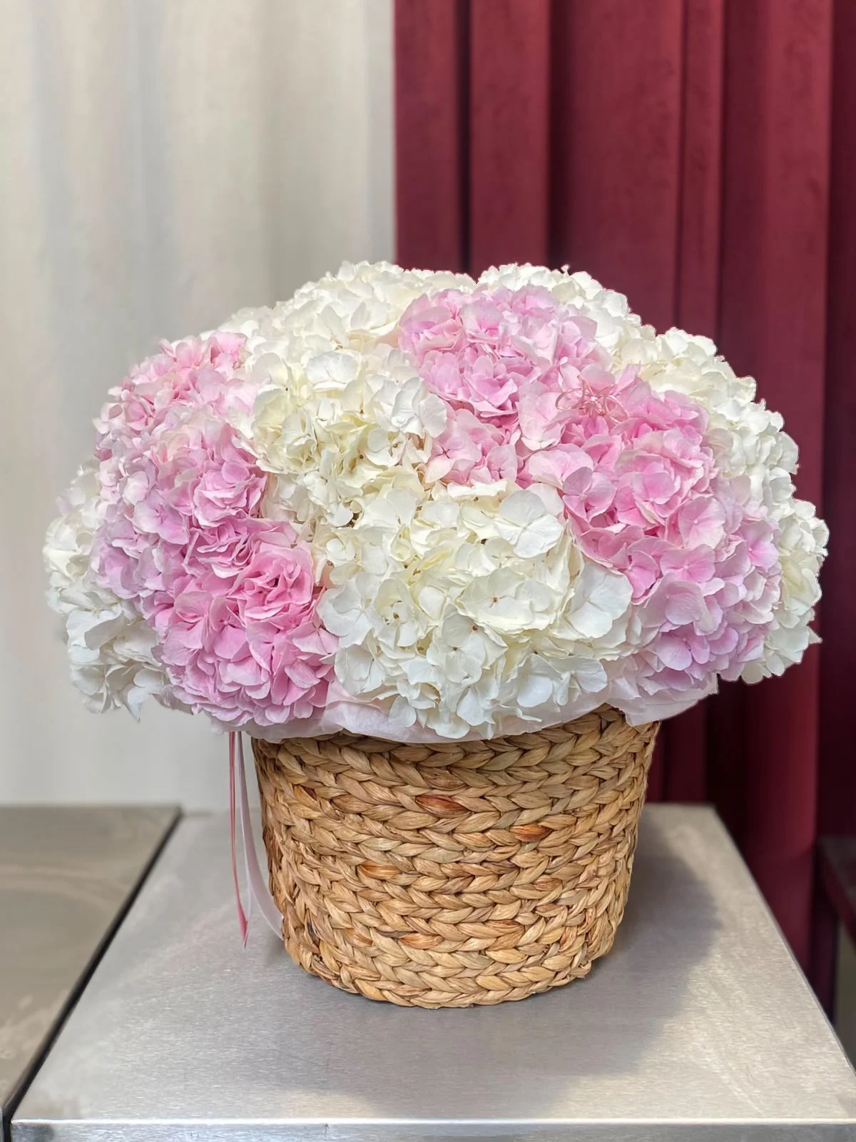 Basket Hydrangeas