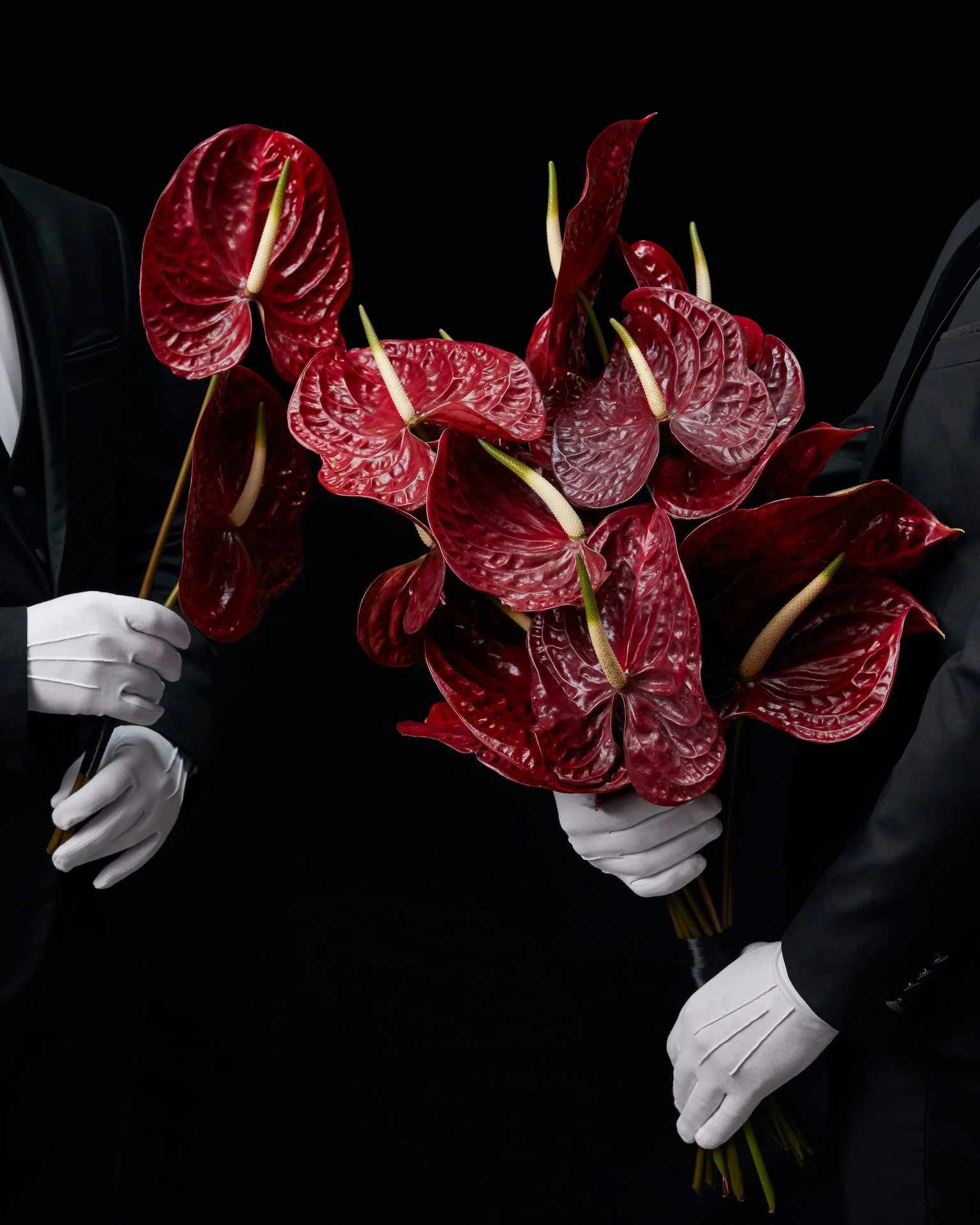 Anthurium Mourning Bouquet