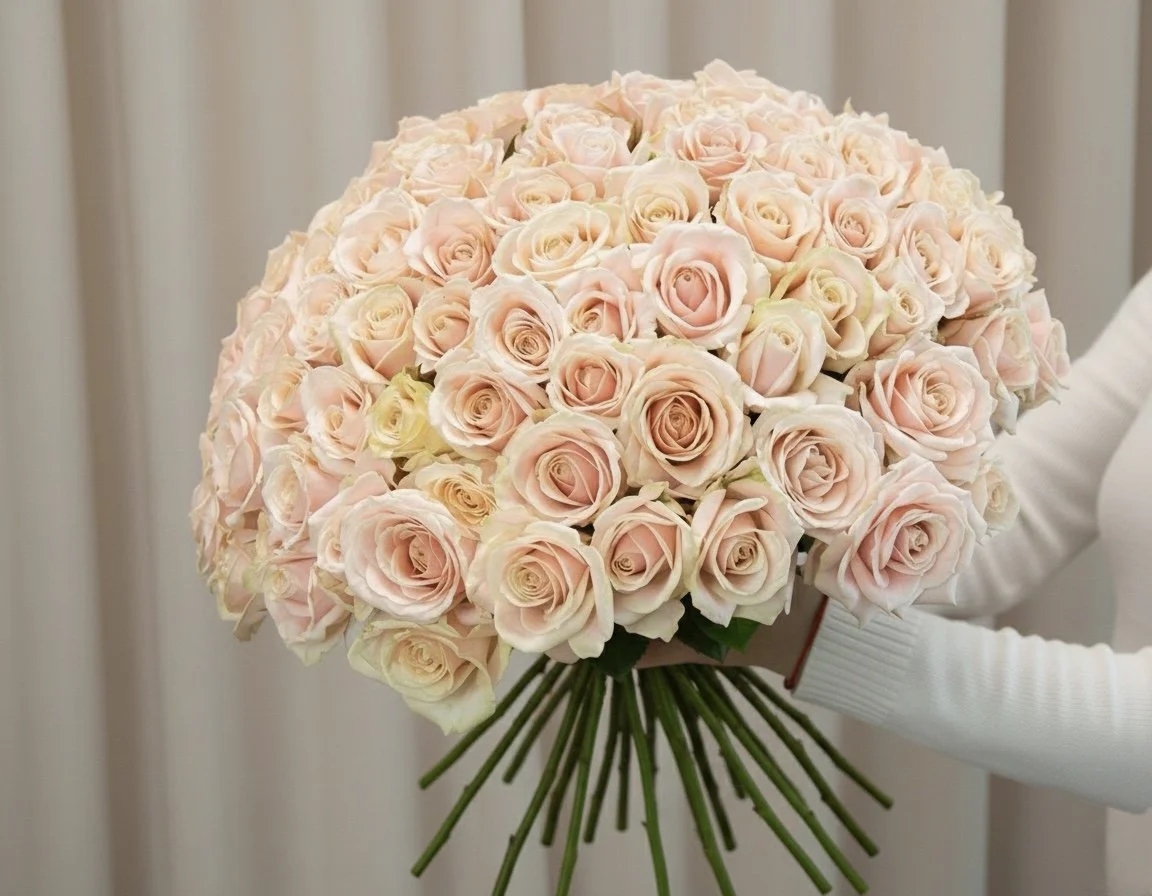 Rose rose Avalanche 60 cm