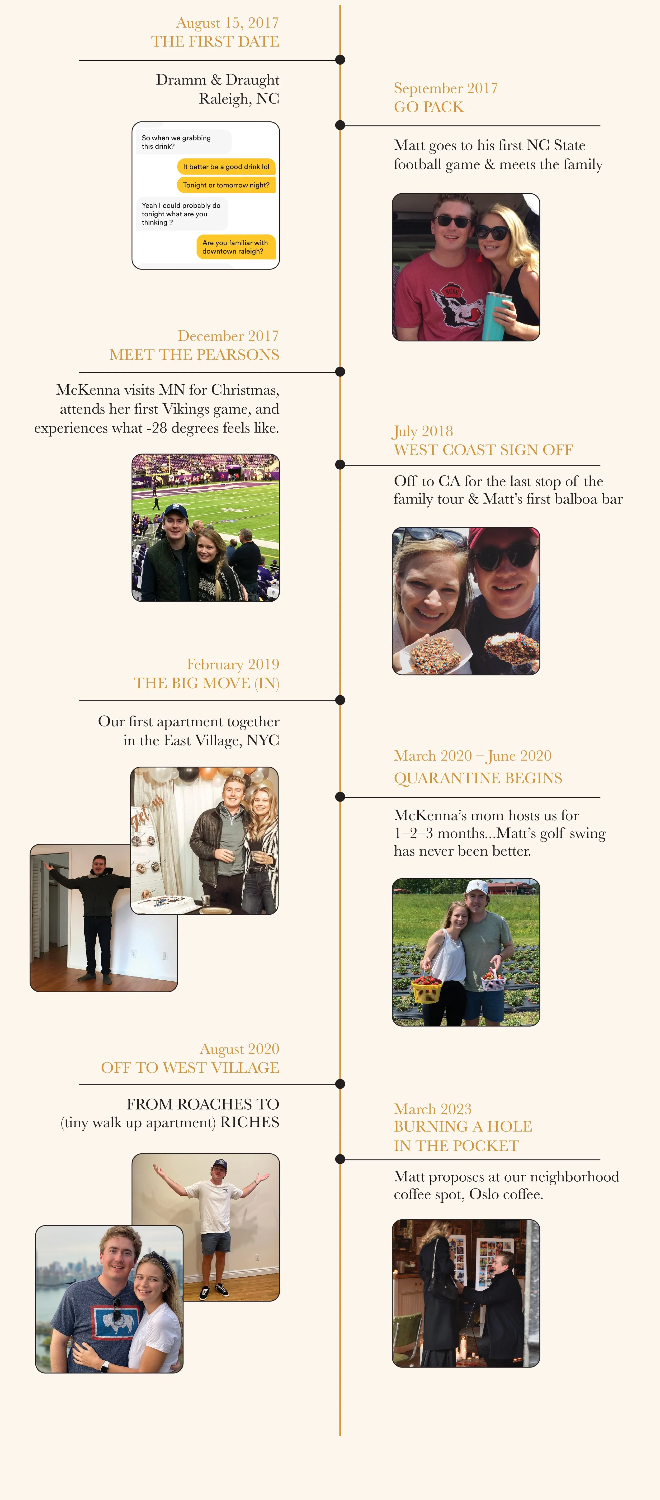 Our Story — Matt & McKenna