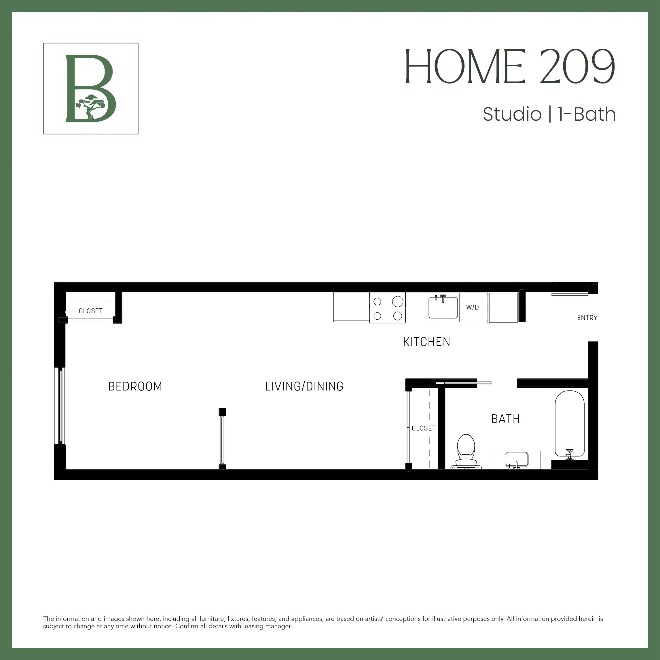 Floor Plans — Bonsai Apartments
