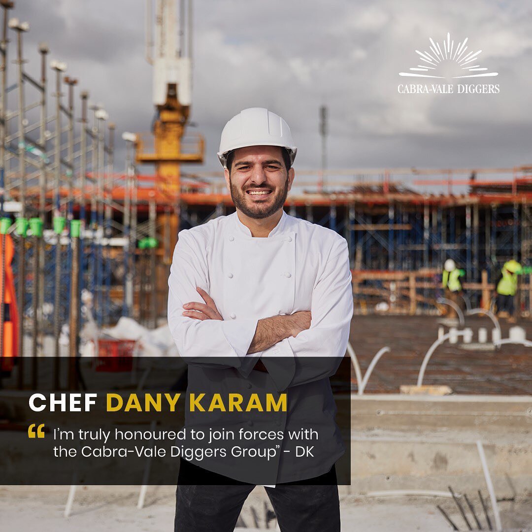 Excited to officially announce one of my many new projects.

#Repost @cabravalediggers 
The Cabra-Vale Diggers Group is proud to announce the appointment of acclaimed  Chef @chefdanykaram as its Culinary Ambassador. Chef Dany Karam&rsquo;s associatio
