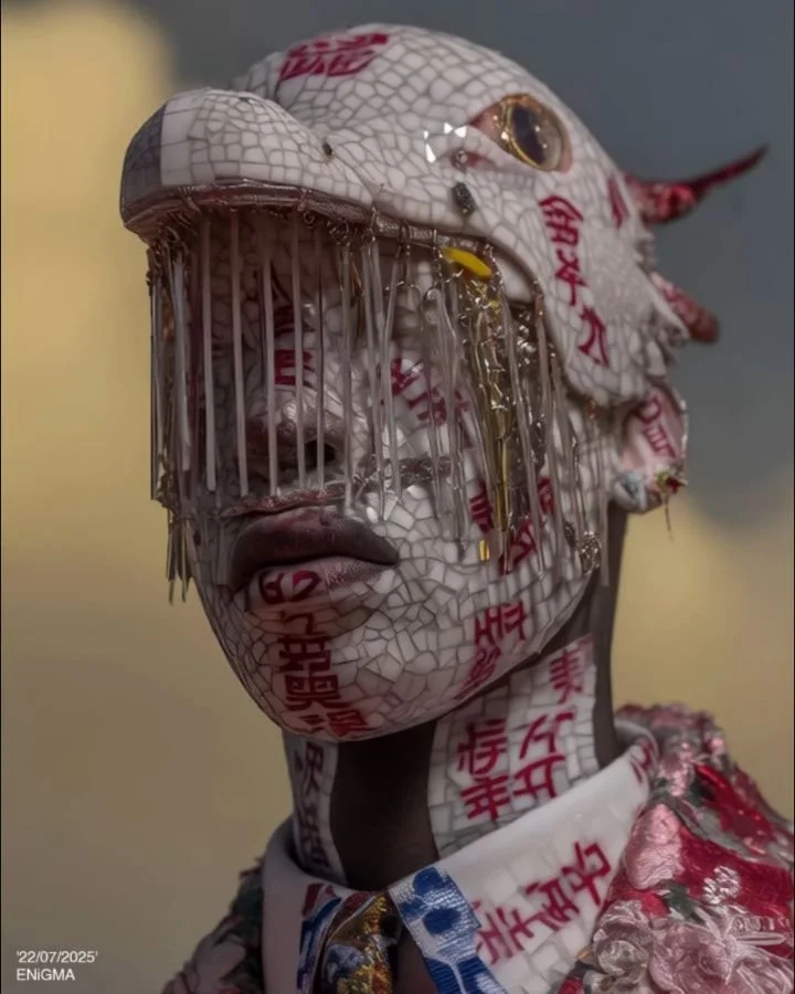 &quot;Beware of snakes.&quot;
- 22/07/2025

midjourney v7, topaz rhea &amp; theia
.

,

,

,

,

,

,

,

,

.
#digitalart #aiart #ai #art #artist #aiartcommunity #surrealart #Runway #abstractart #hyperreal #stablediffusion #generativeart #visualart 