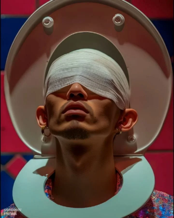 &quot;Everyone's out here aiming high.&quot;
- 05/08/2025

How's your aim today? 

midjourney v7, topaz rhea &amp; theia
.

,

,

,

,

,

,

,

,

.
#digitalart #aiart #ai #art #artist #aiartcommunity #surrealart #midjourney #abstractart #hyperreal 