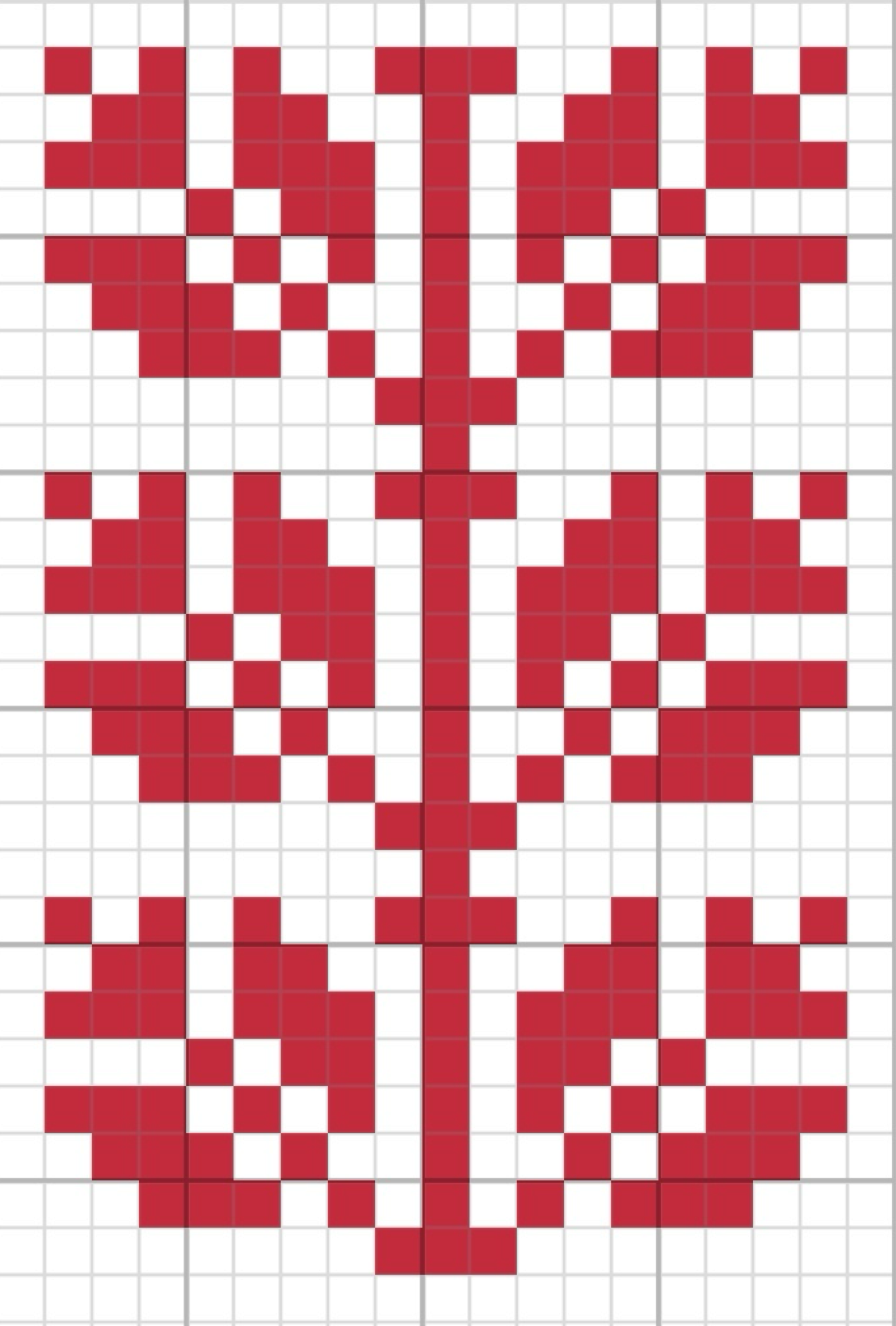 Tatreez Motif: Coffee Bean