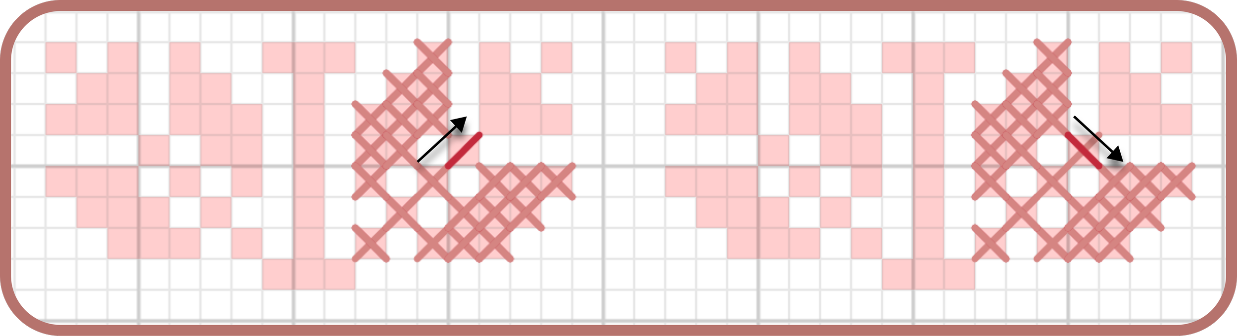 Step 7: Single stitch