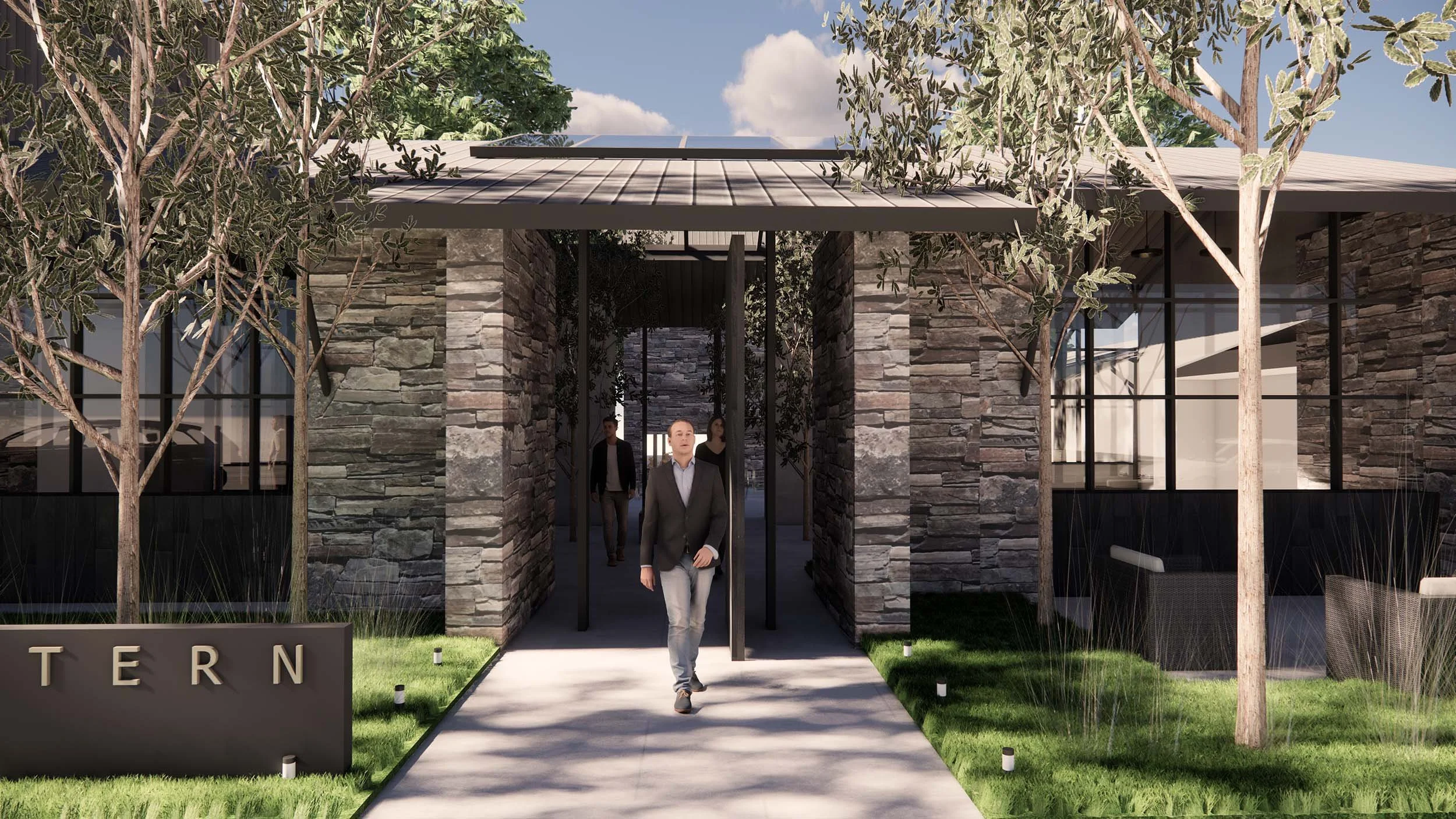 The Eastern Hotel exterior rendering