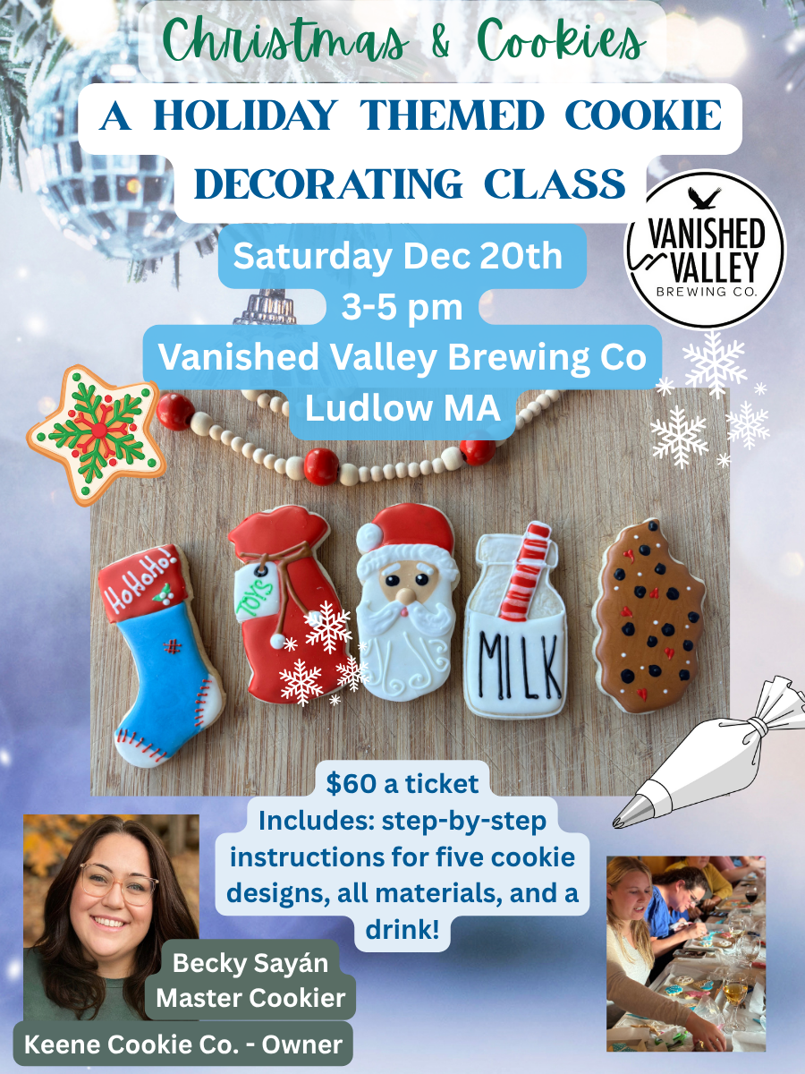 Vanished Valley  Holiday Cookie Decorating Class