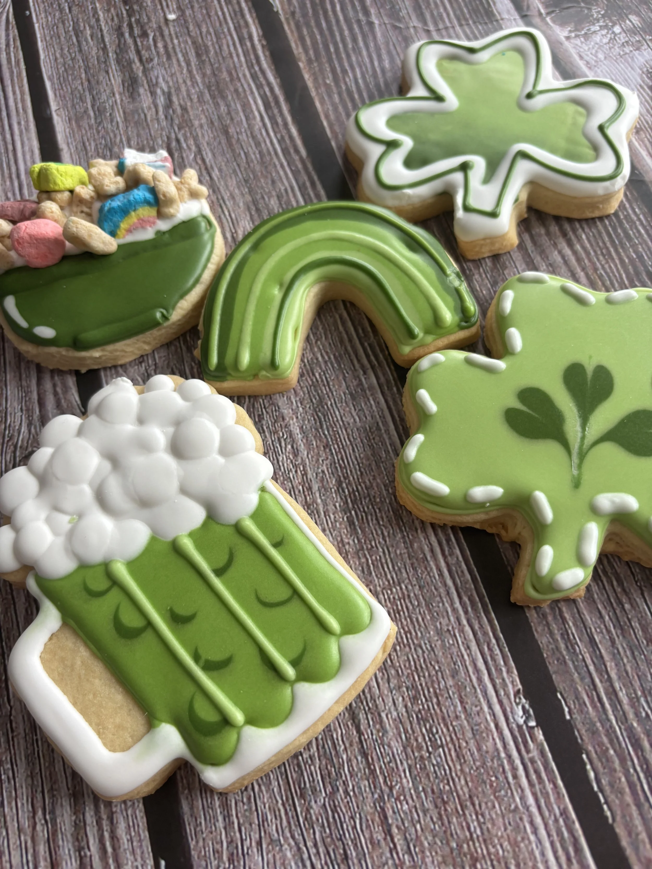 St Patrick’s Day Cookie Class