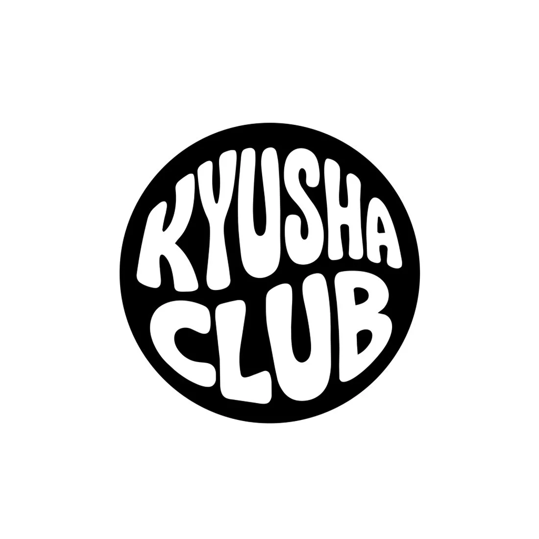 Kyusha Club Circle Sticker