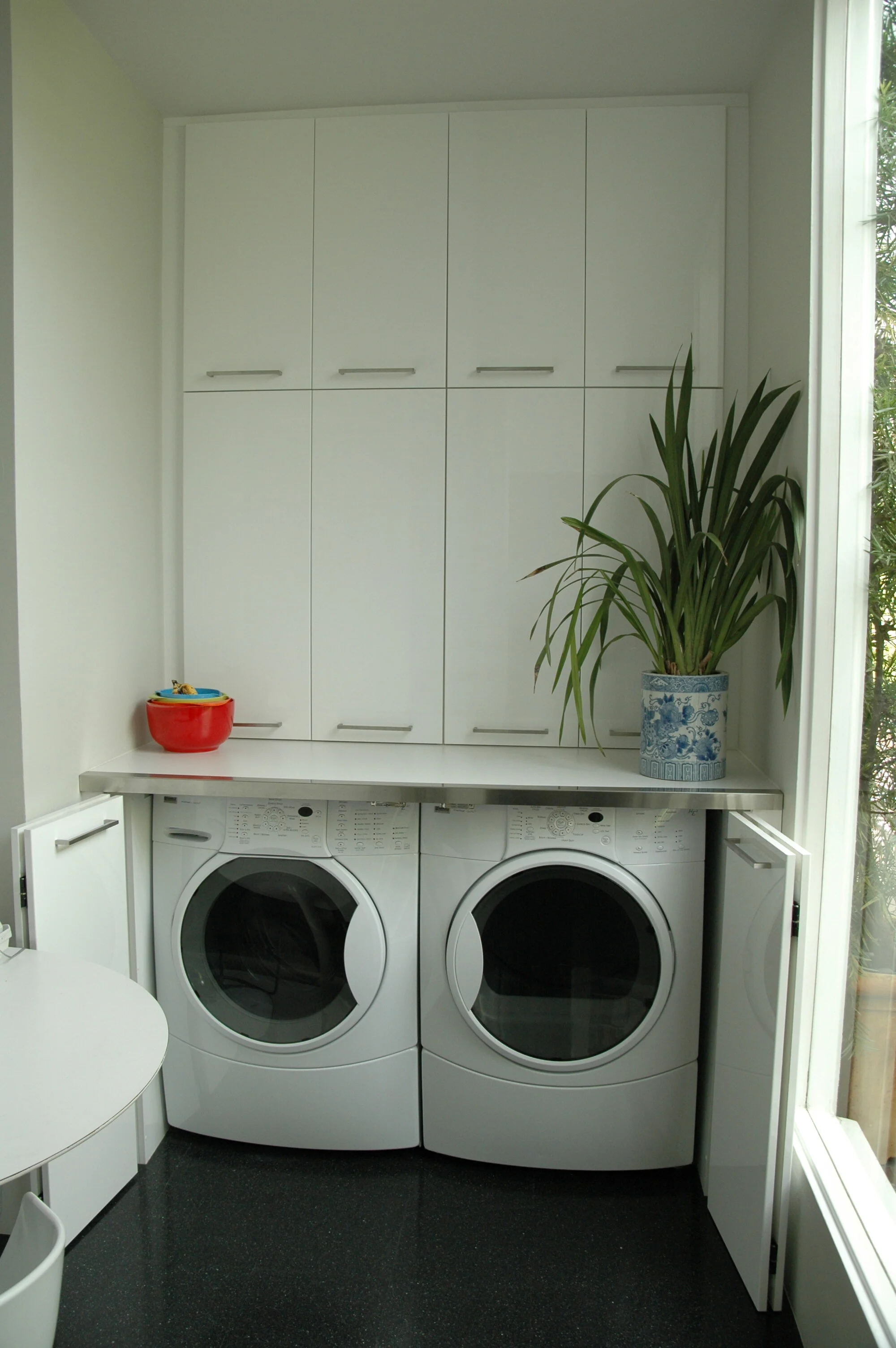 AFTER: Laundry closet