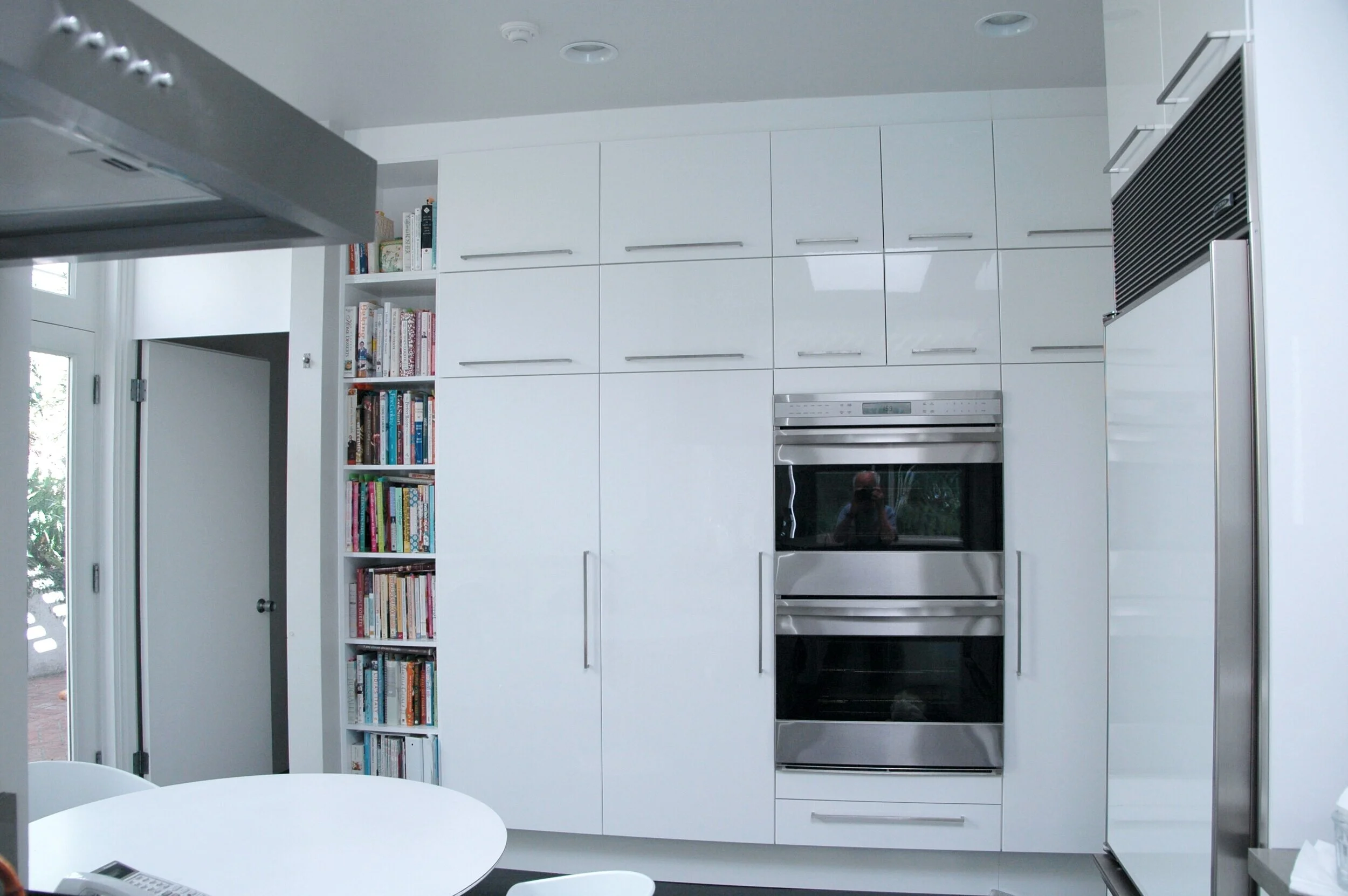 AFTER: Cabinets and oven