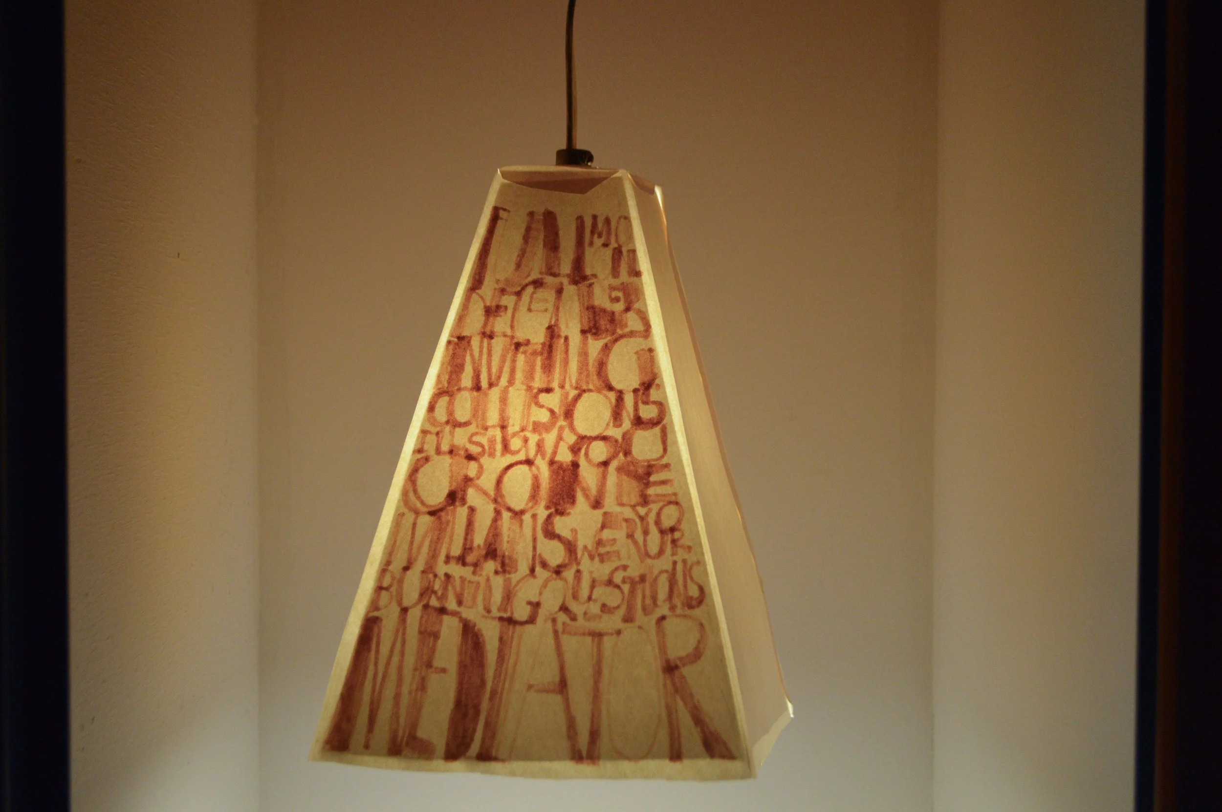 Moxie Bright, Paper Lamp, 2025