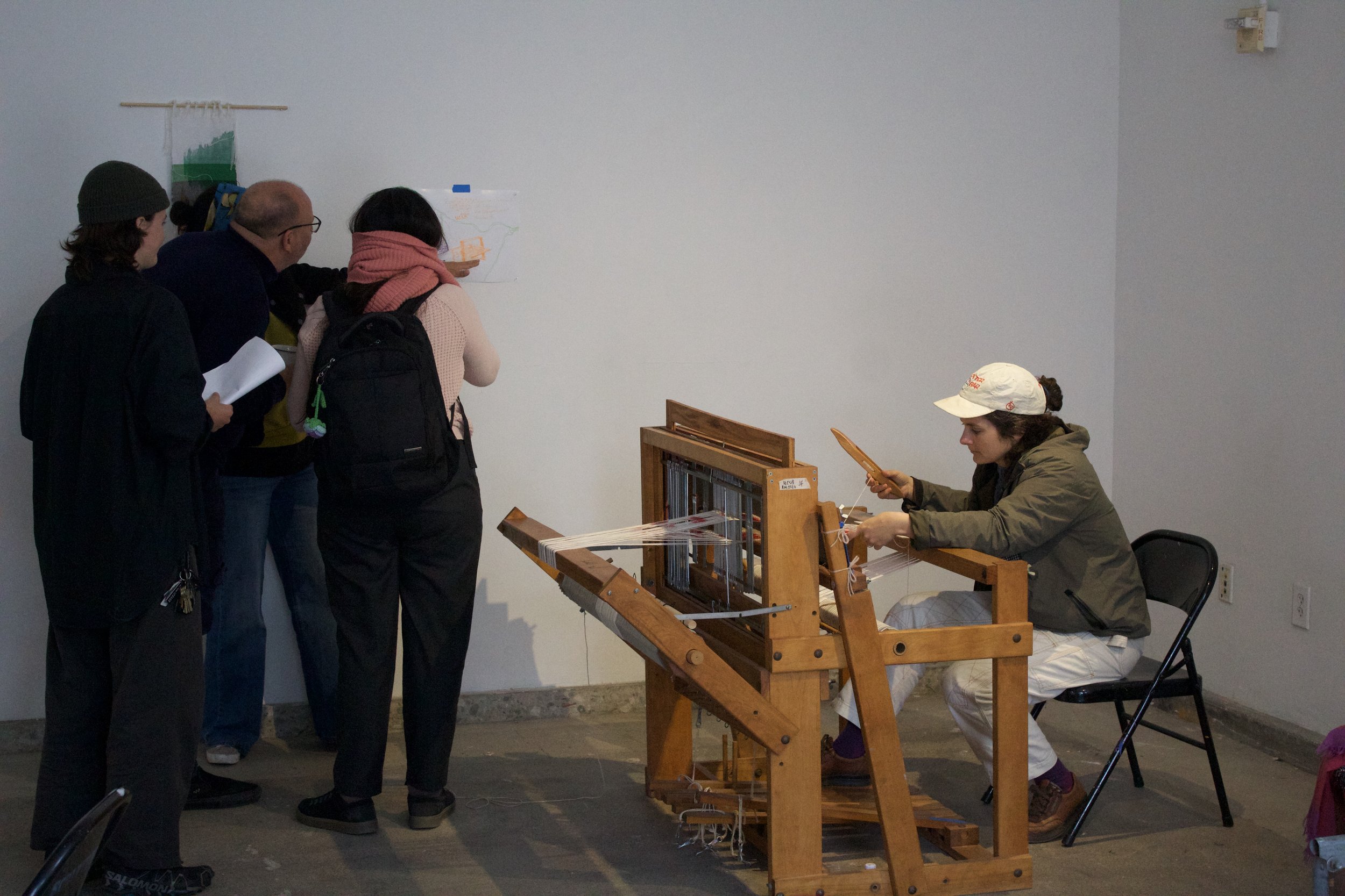 House Show Spring 2024
Negar Farijiani, collaborative weaving