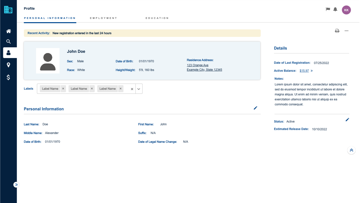 Registry Search